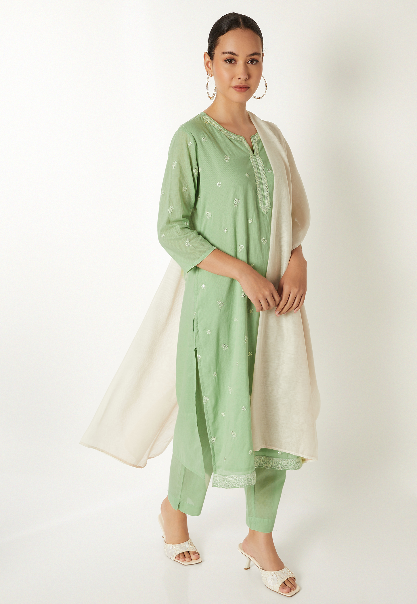 Women Embroidered Straight Kurta Set-picture-25