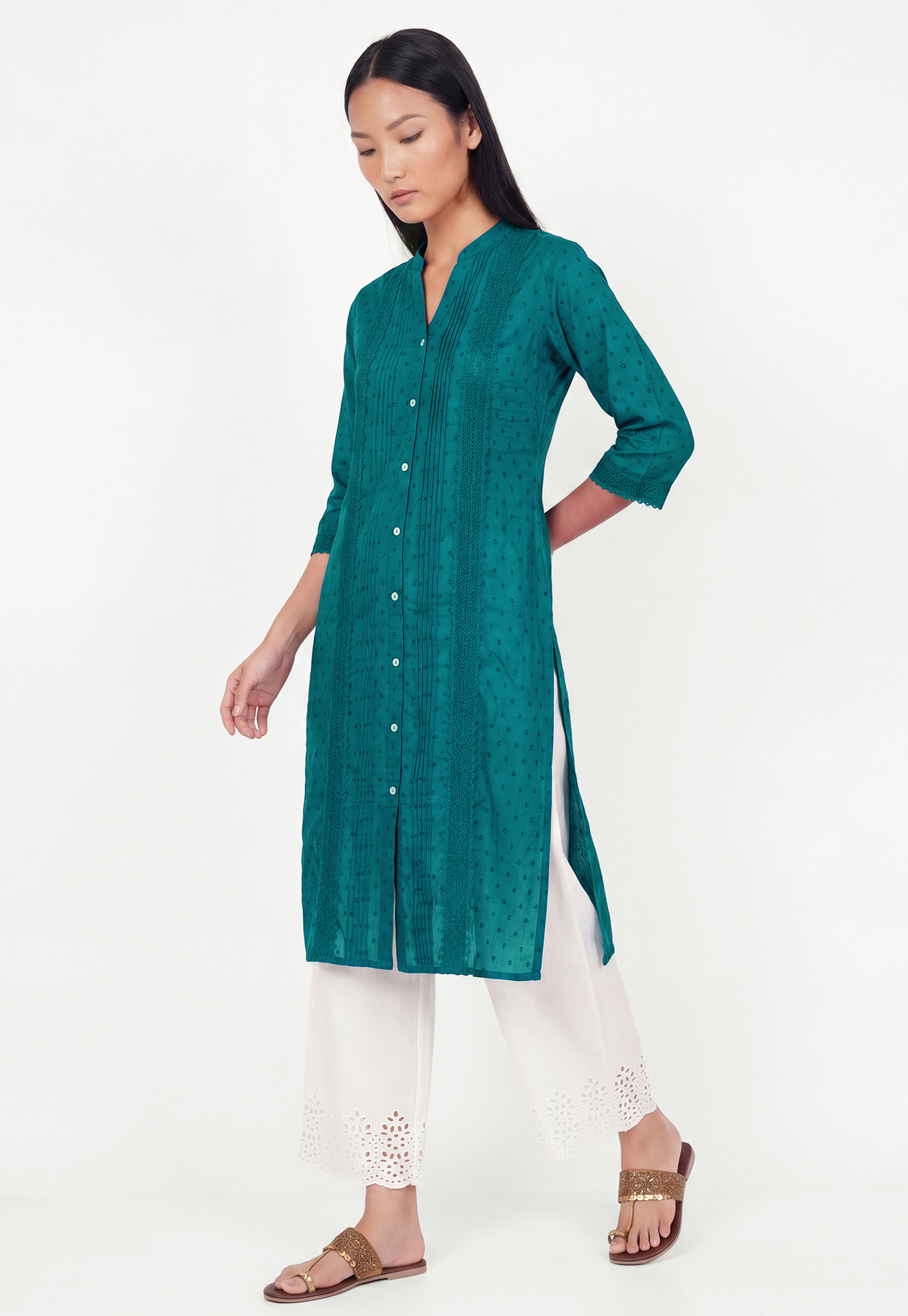 Women Pintuck Straight Kurta-picture-56