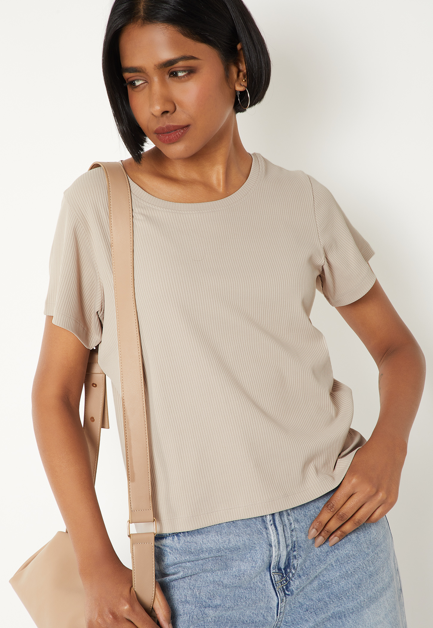 Women Ribbed T-shirt-picture-13