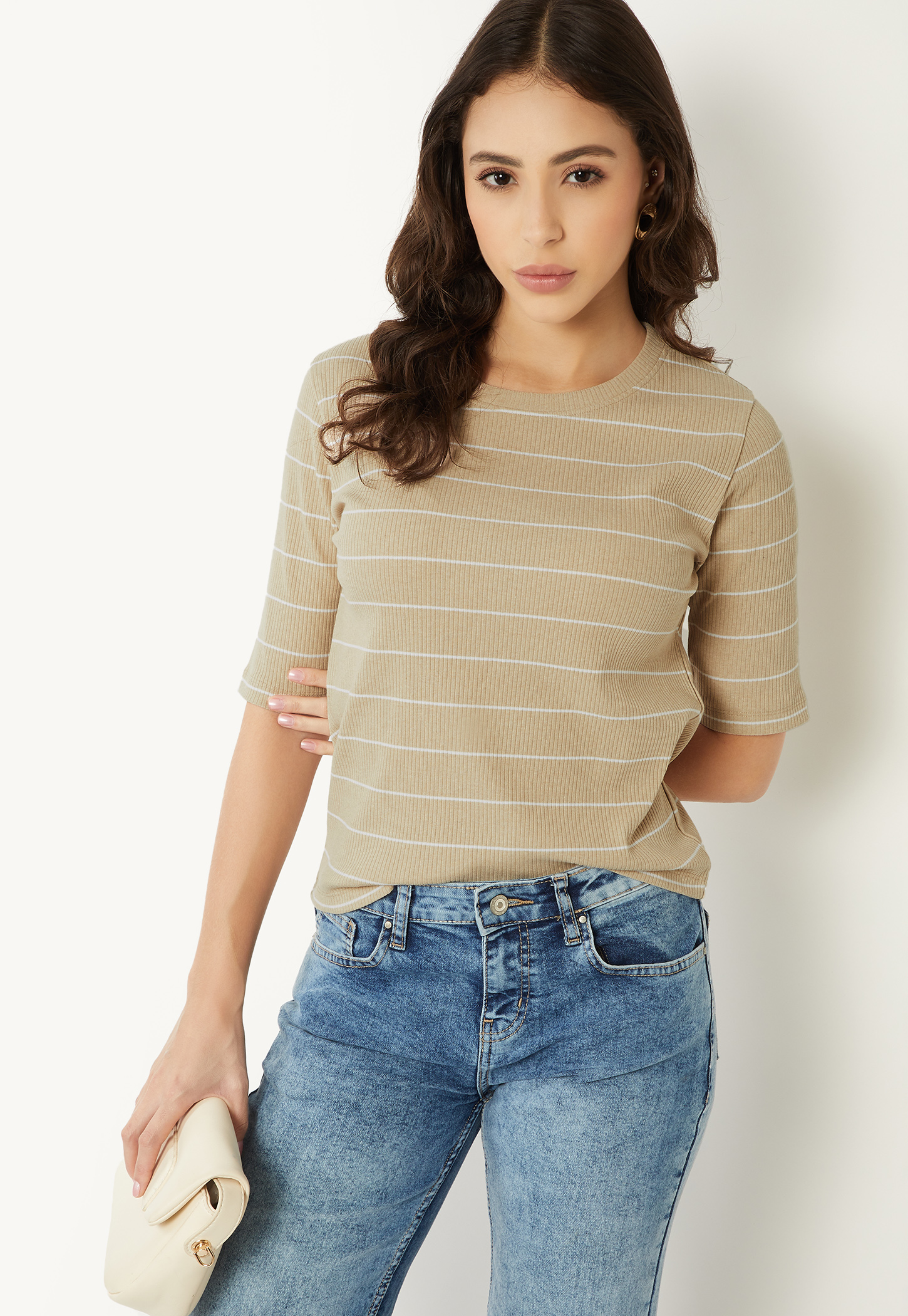 Women Striped T-shirt-picture-28