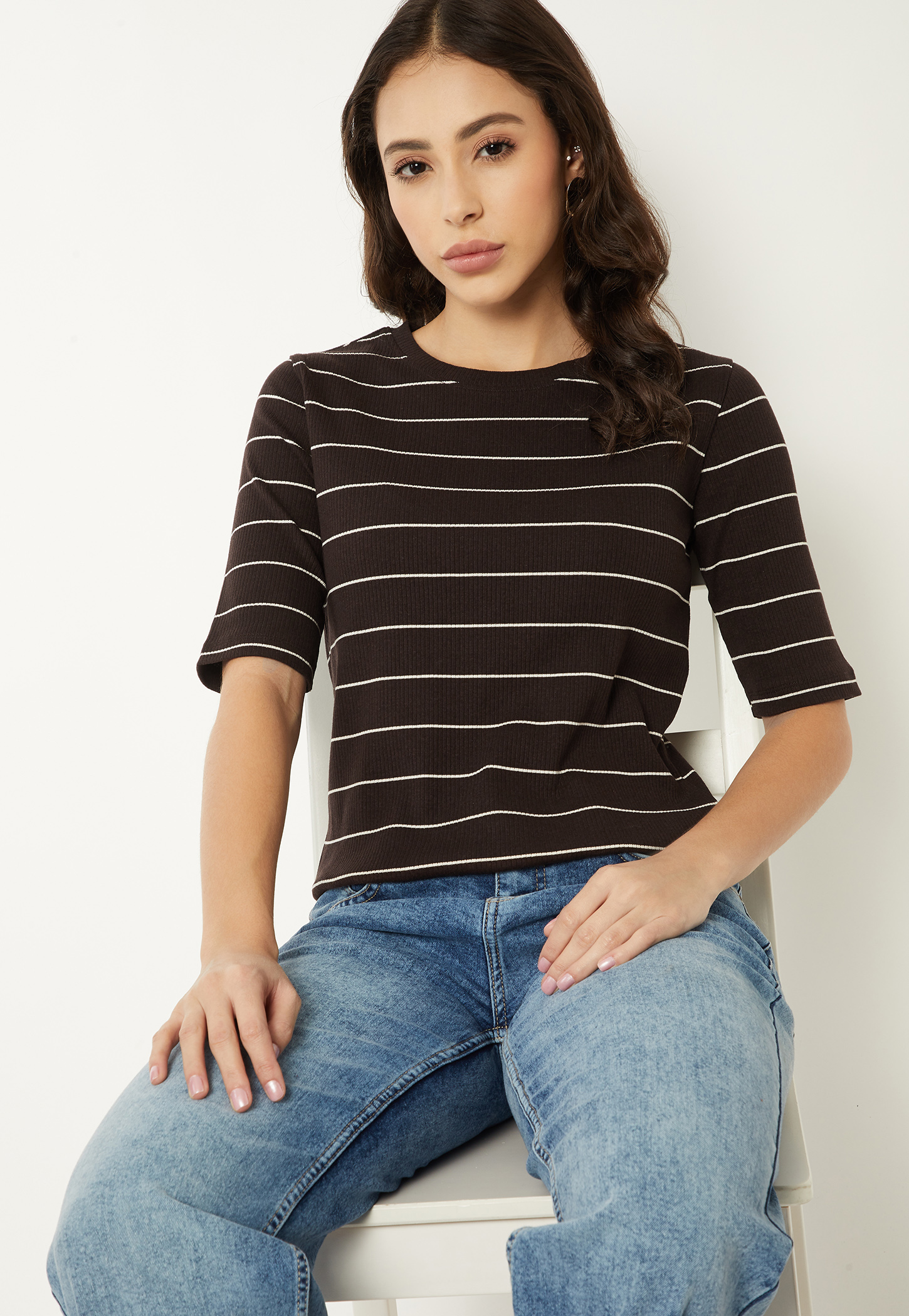 Women Striped T-shirt-picture-42