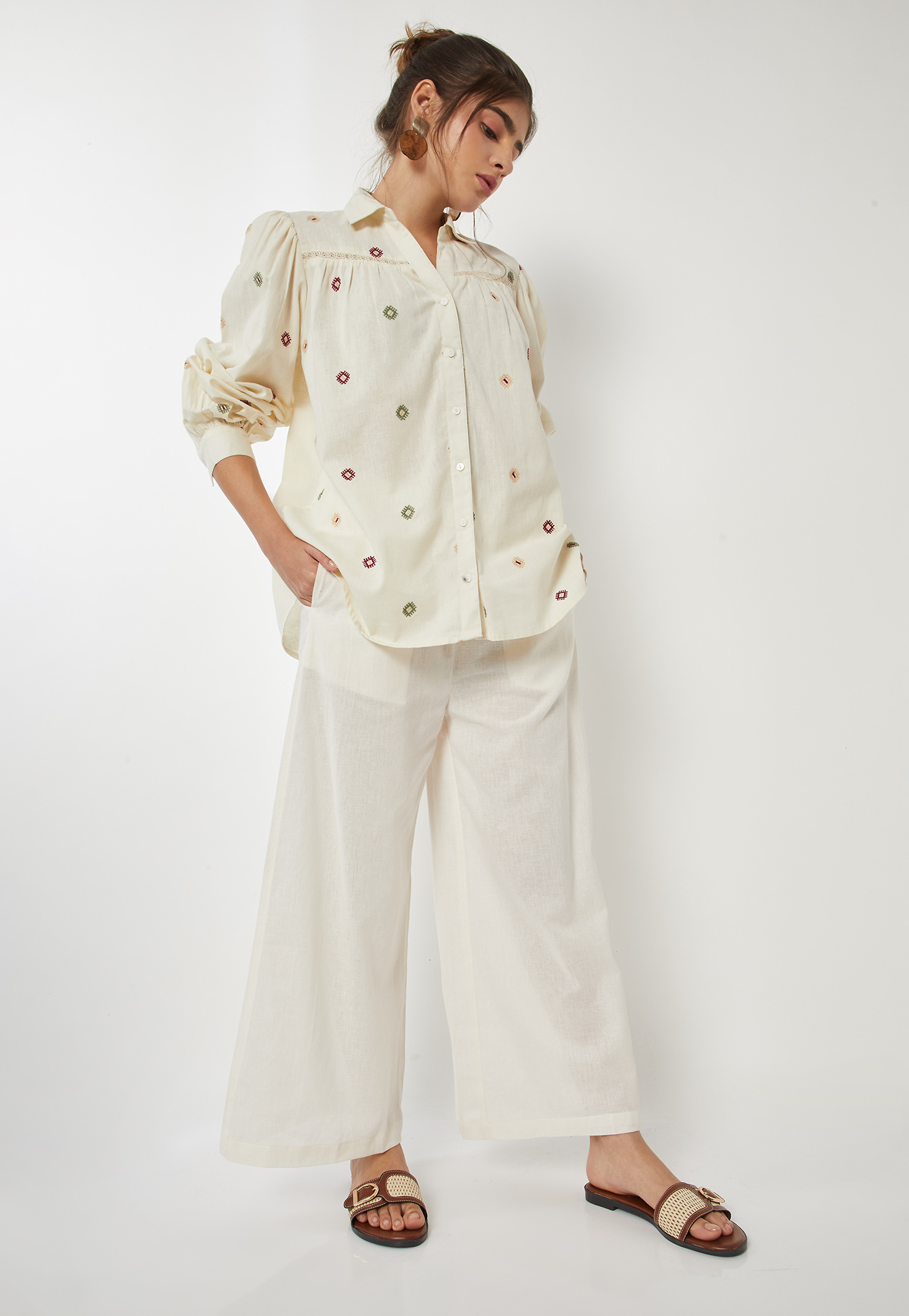 Women Sheer Palazzos-picture-13