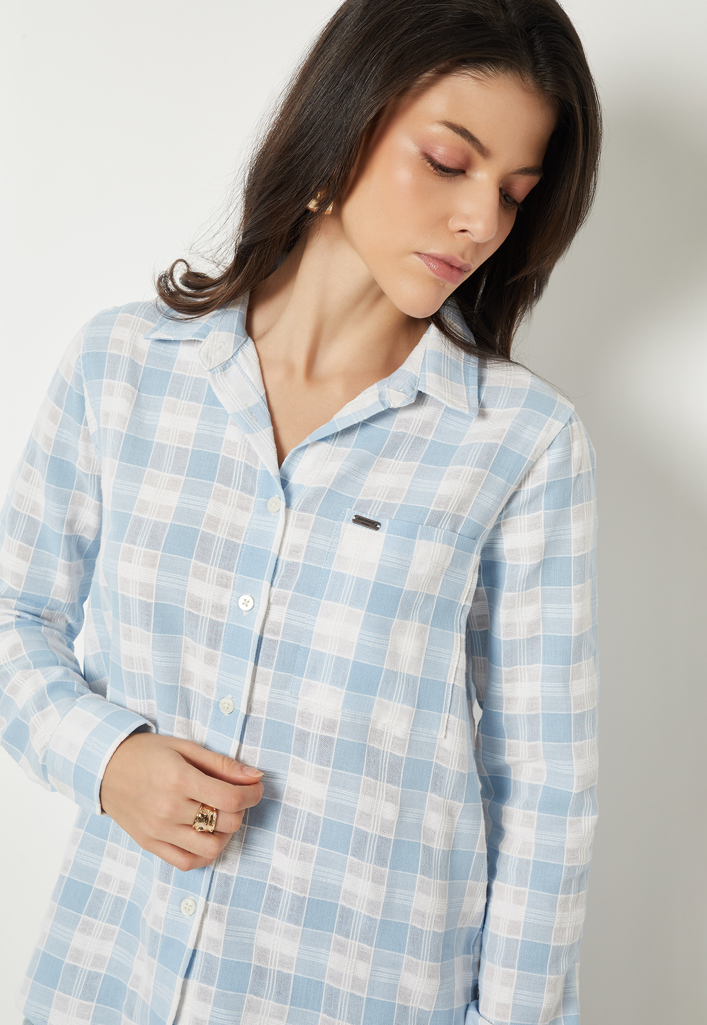 Women Checked Shirt-picture-43
