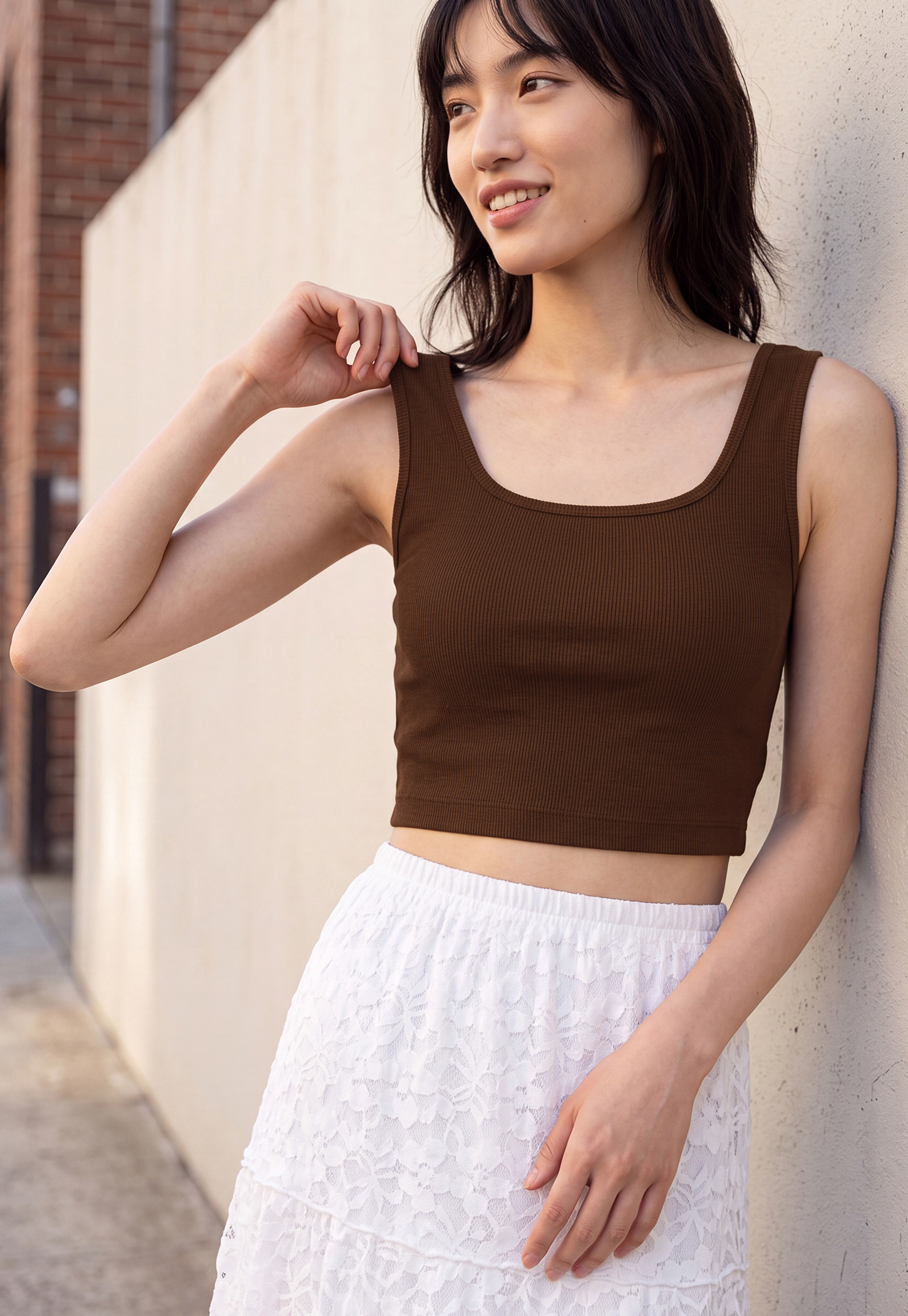 URB_N Women Ribbed Tank Crop Top-picture-24
