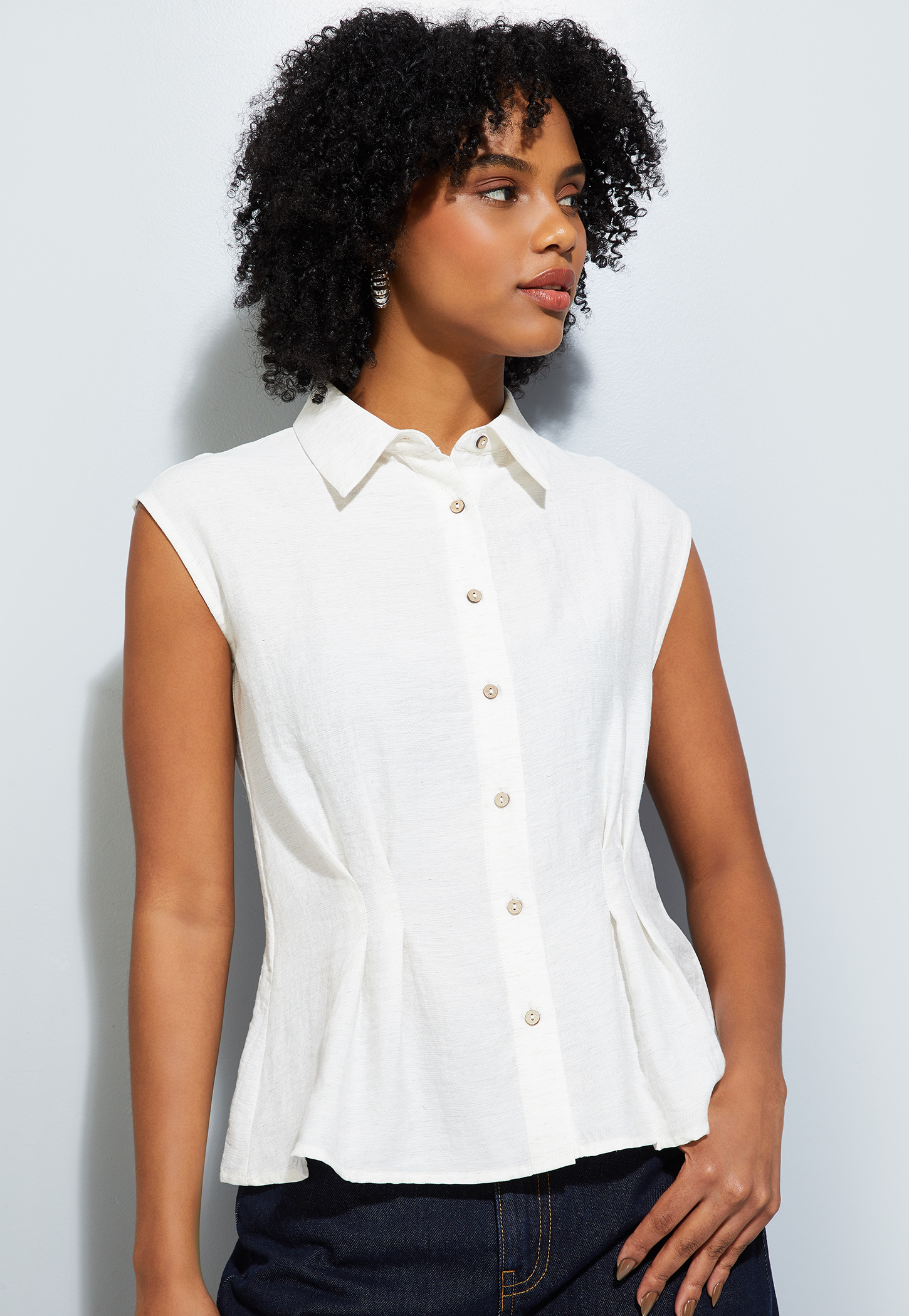 URB_N Women Solid Peplum Top-picture-15