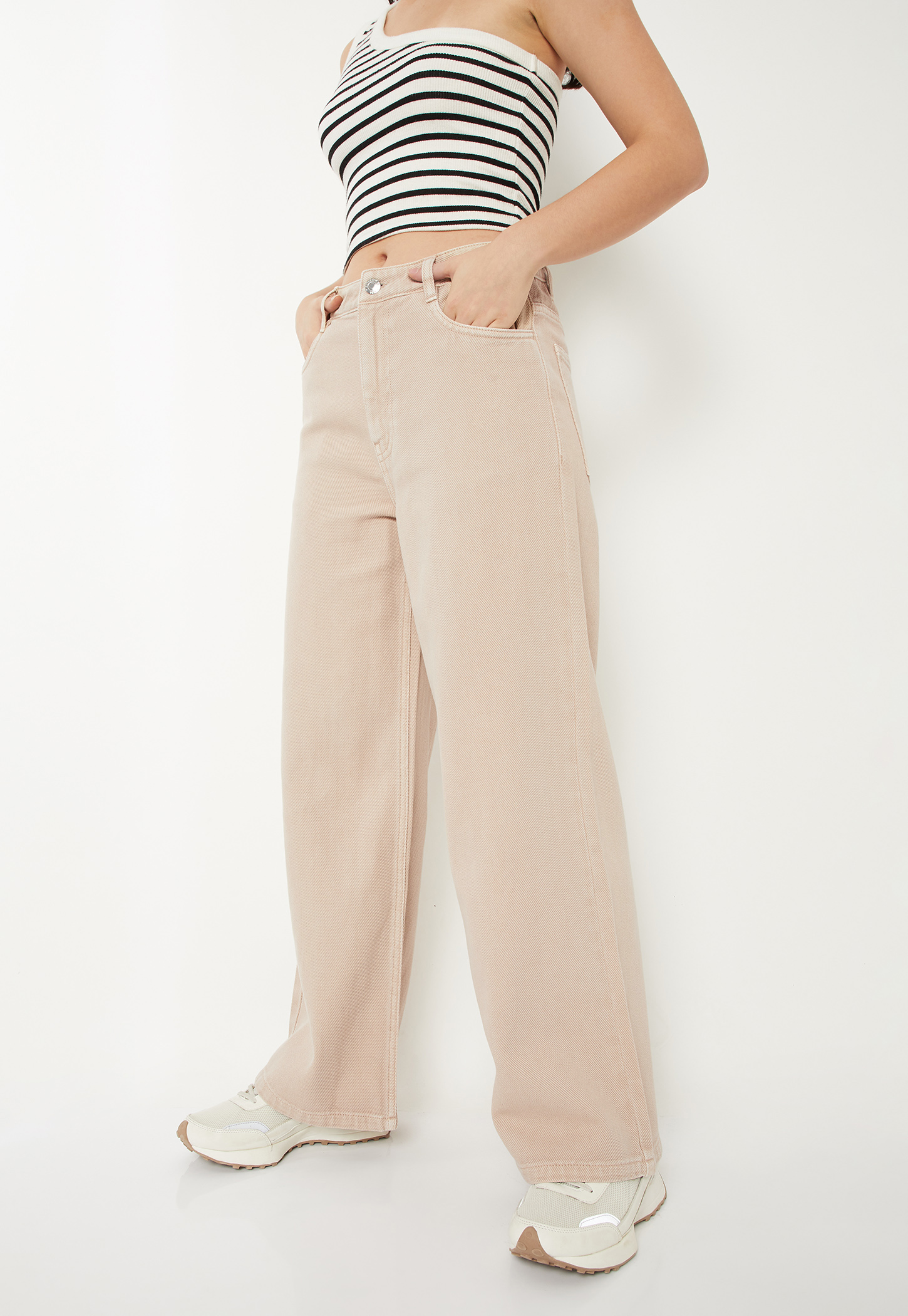Women Washed Wide-Leg Jeans-picture-27