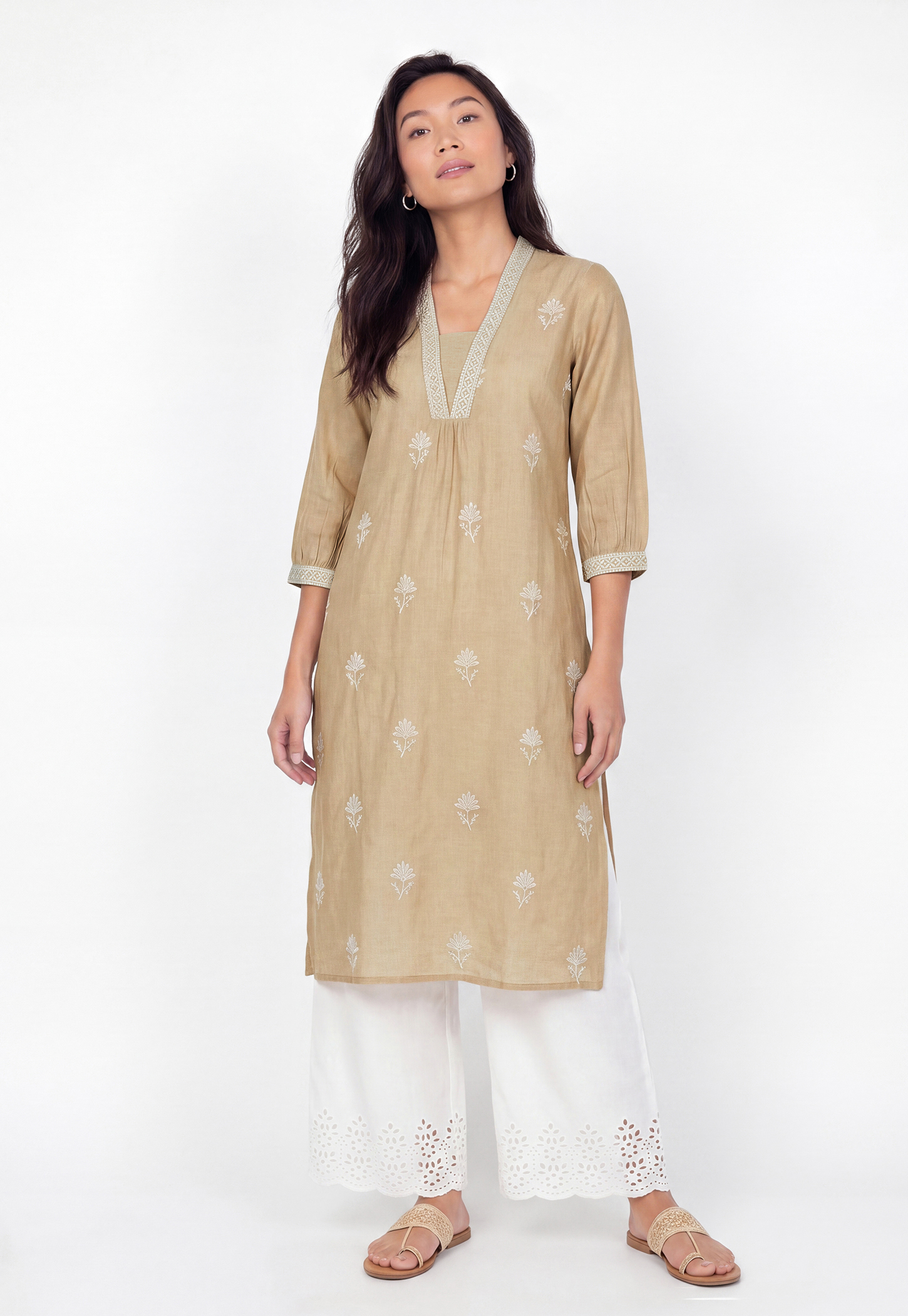Women Embroidered Straight Kurta-picture-42