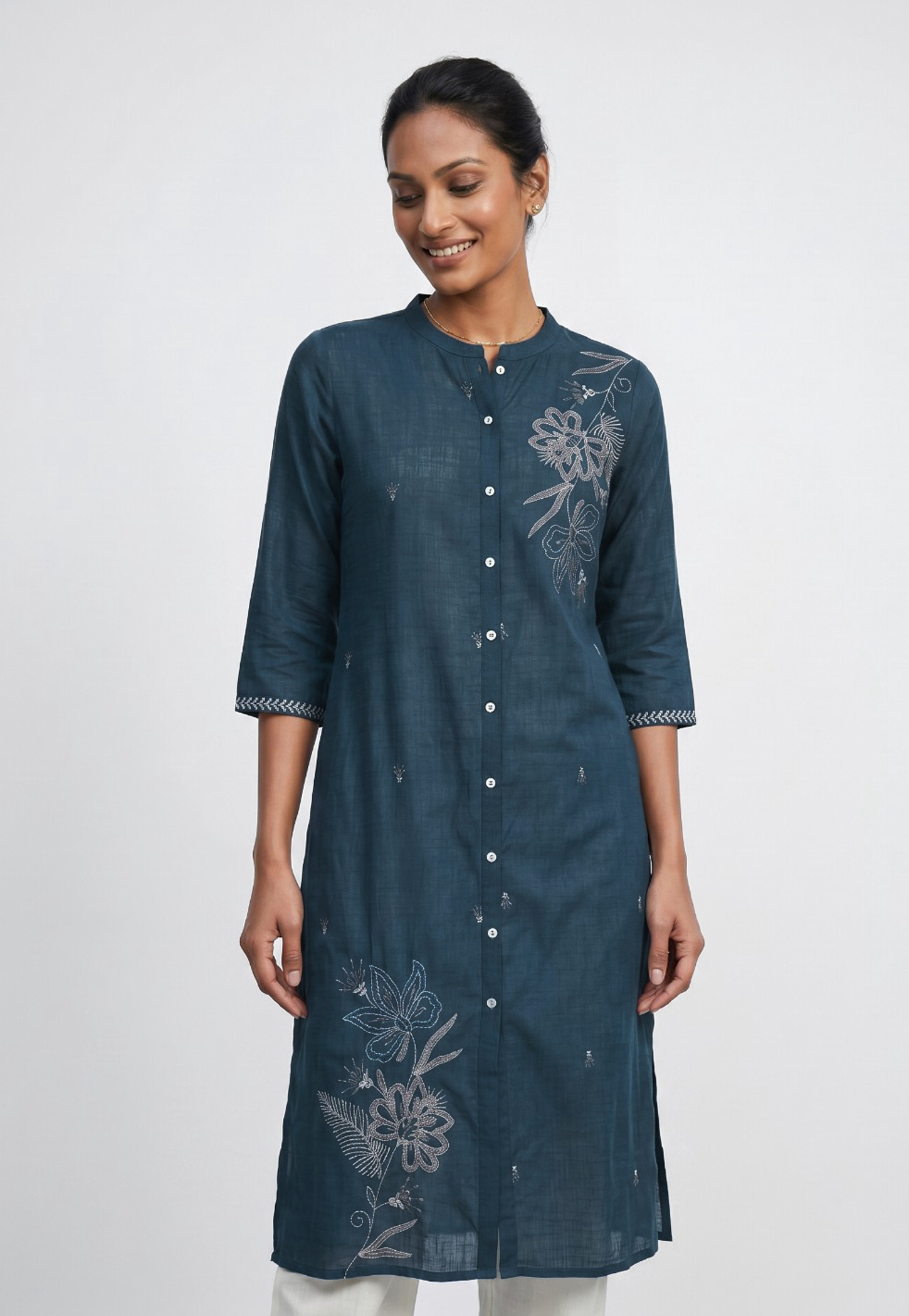 Women Embroidered Straight Kurta-picture-21