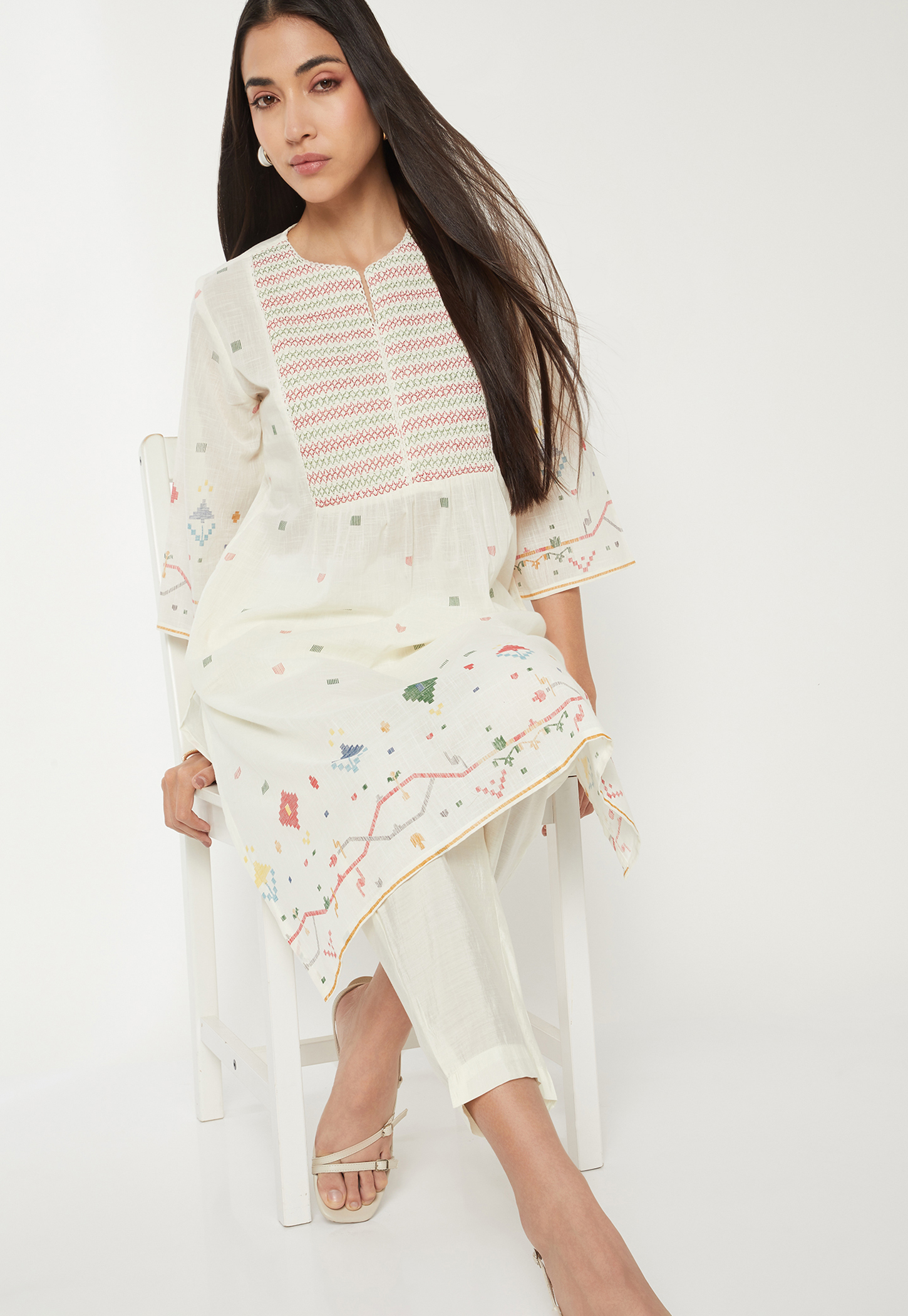 Women Embroidered Straight Kurta-picture-13