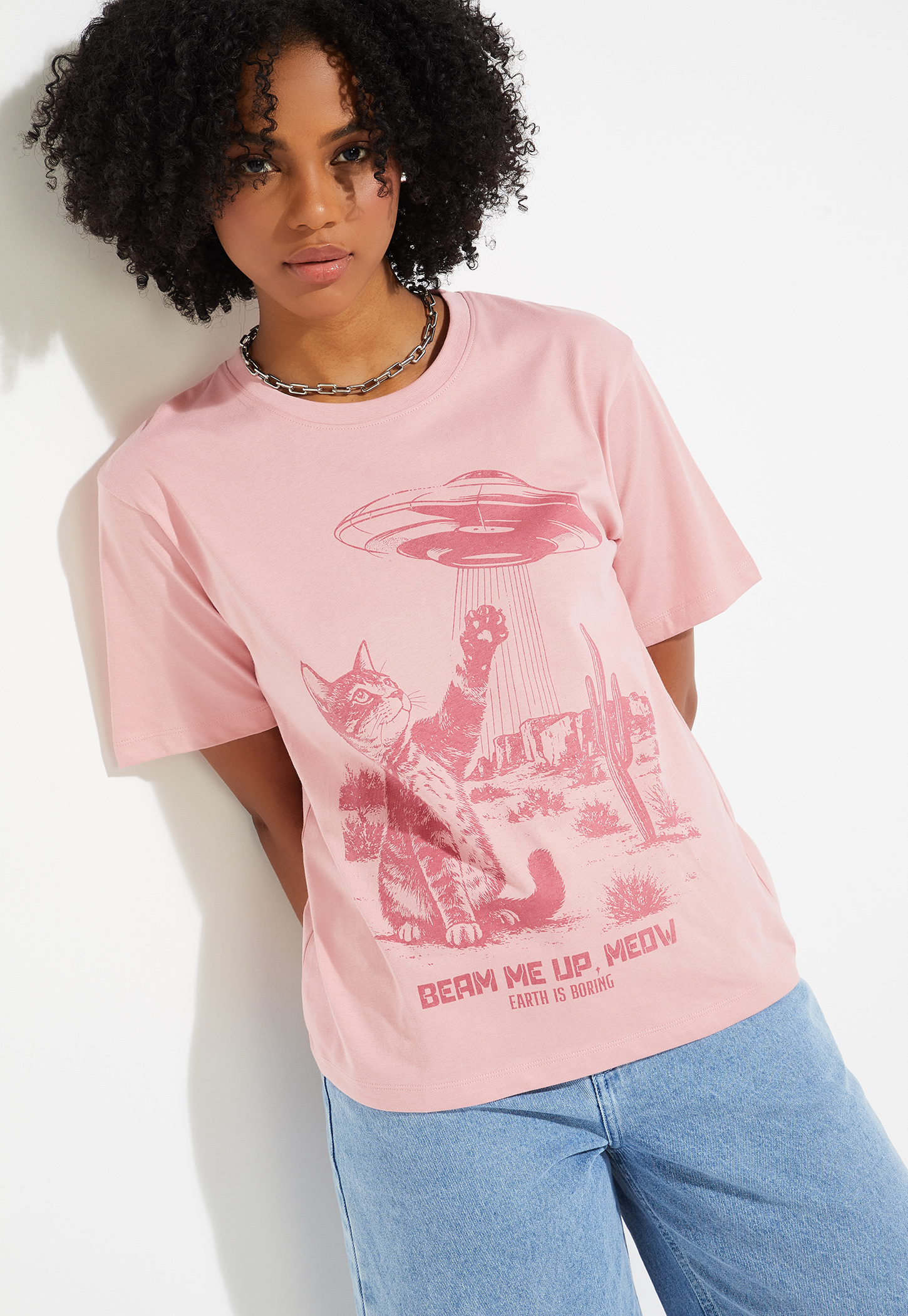 URB_N Women Printed Relaxed Fit T-shirt-picture-28