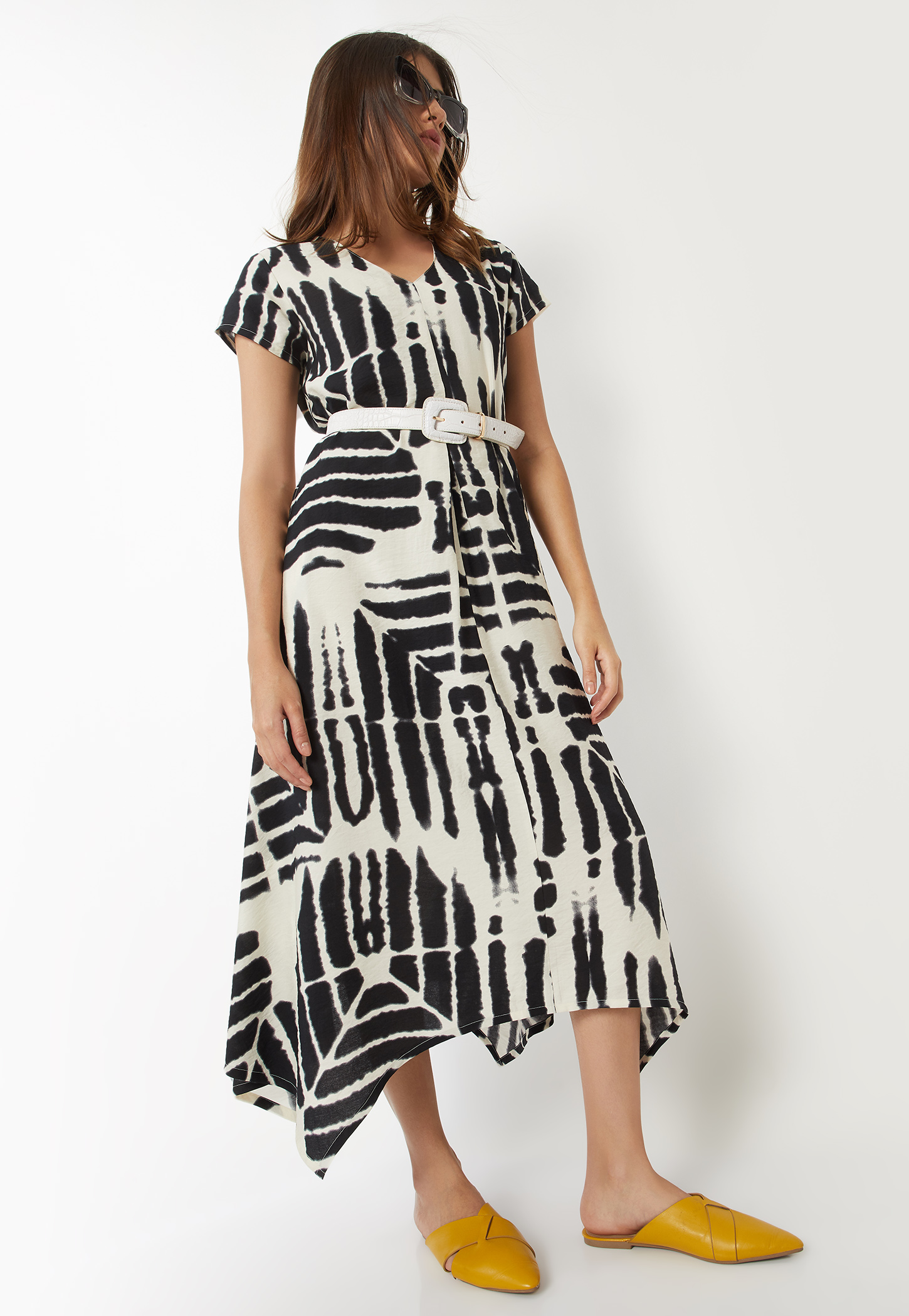 Women Printed A-line Dress-picture-13