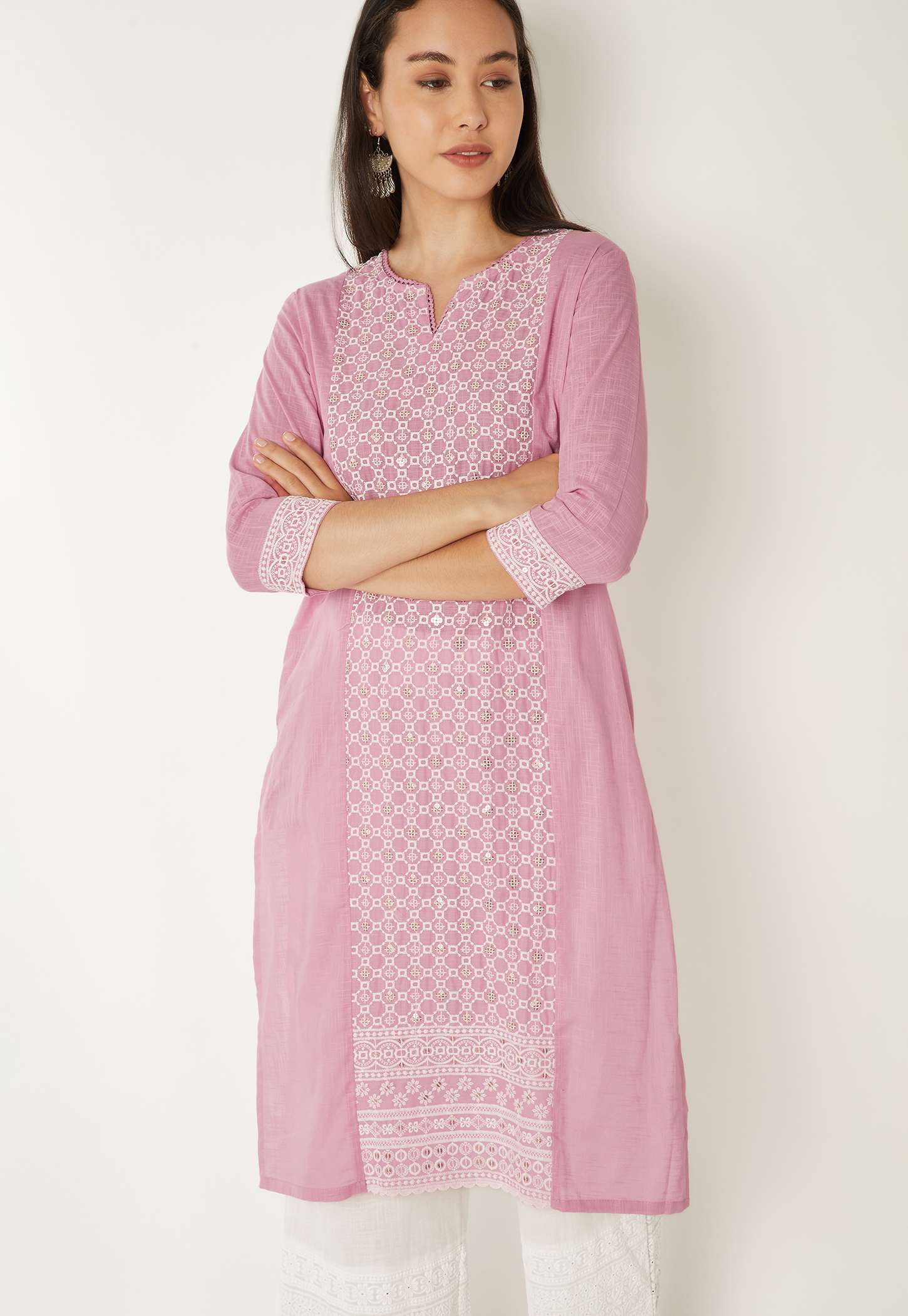 Women Embroidered Straight Kurta-picture-30