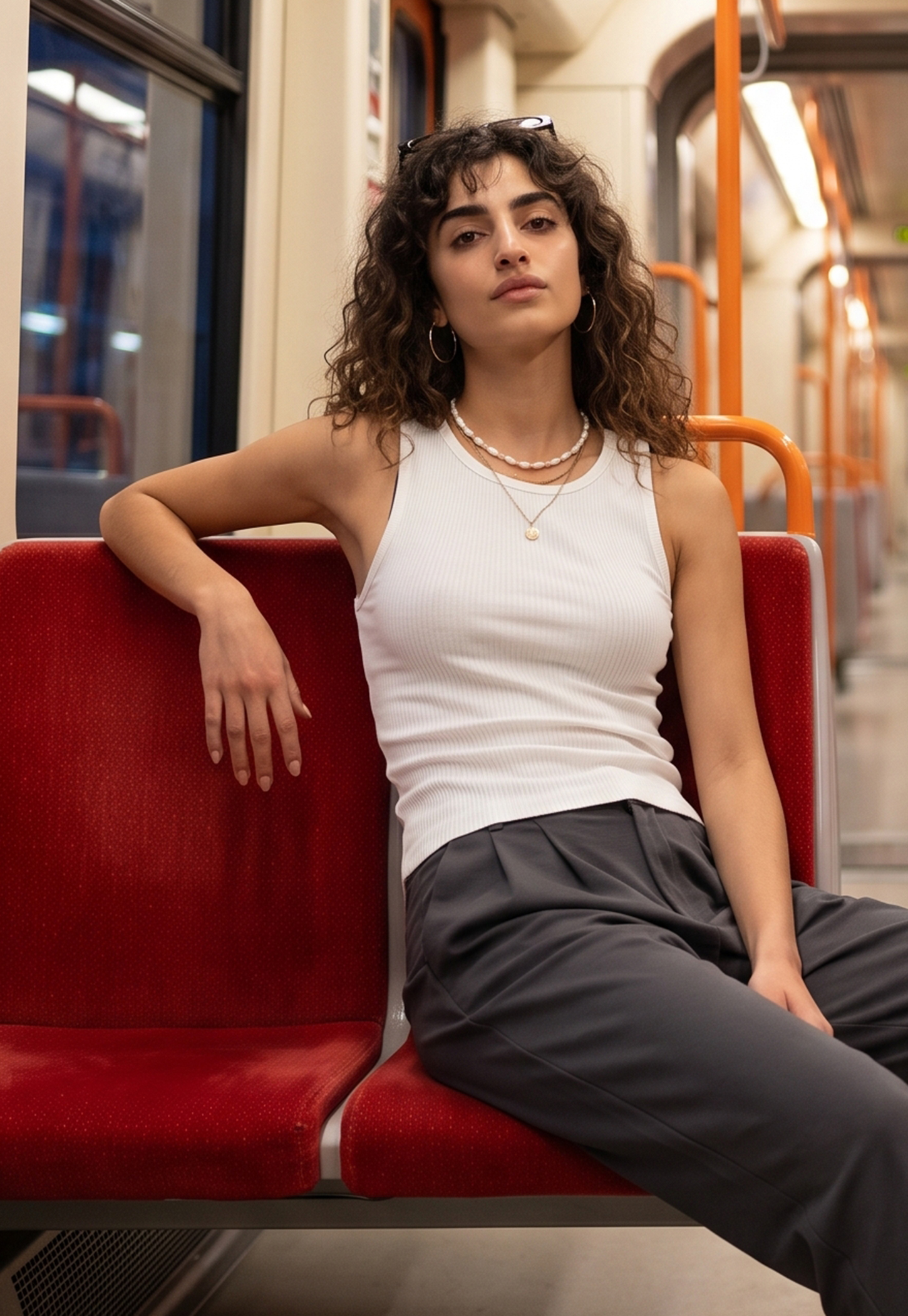 Women Ribbed Tank Top-picture-49