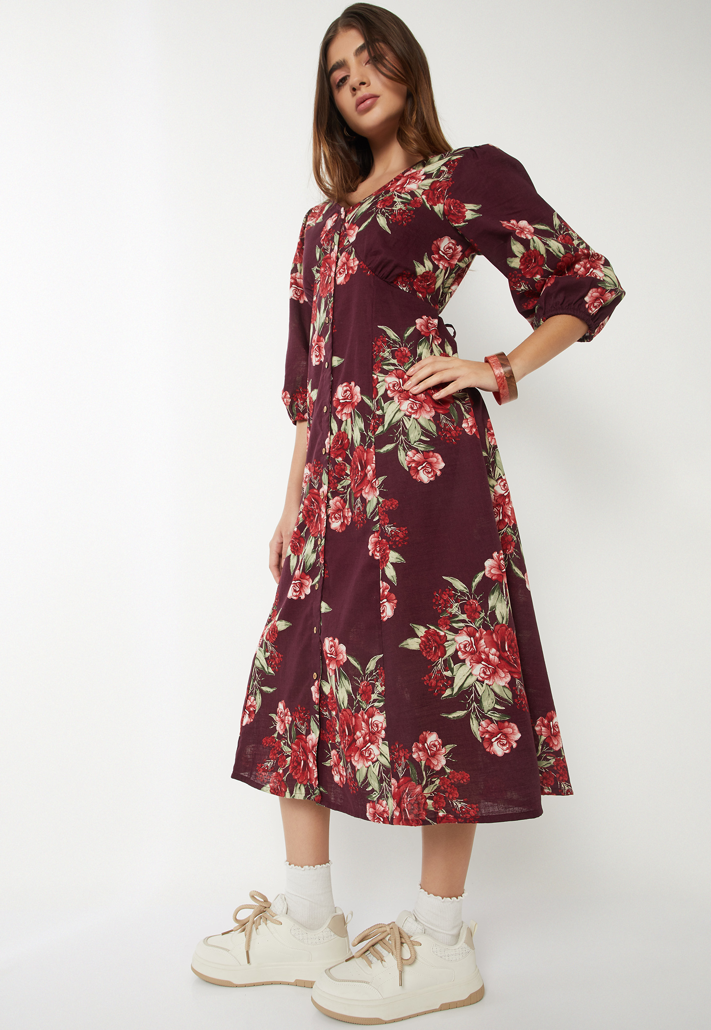 strapless open back dress Red silk caddy shirt dress
