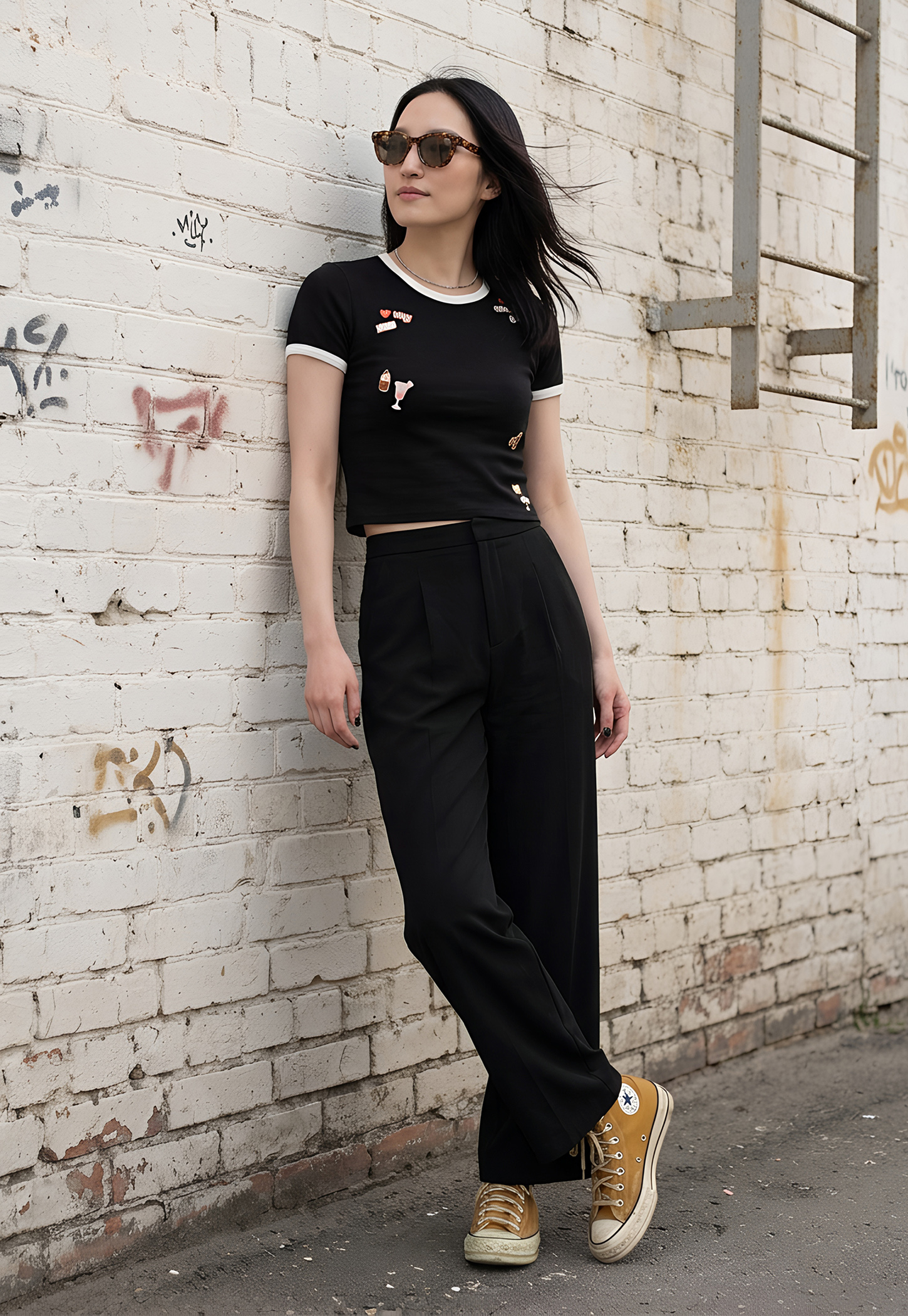 URB_N Women Printed Crop T-shirt-picture-32