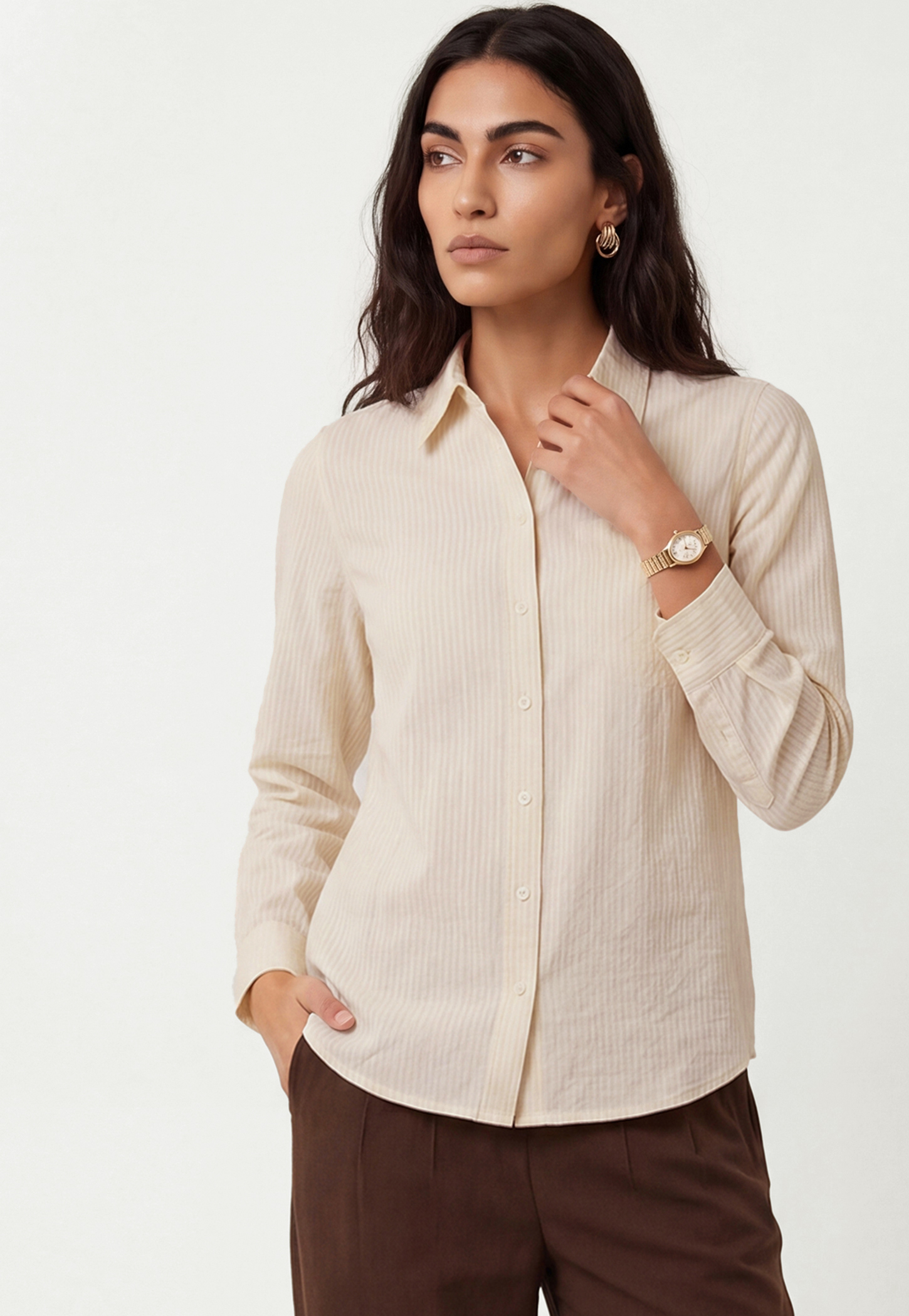 Women Striped Shirt-picture-49