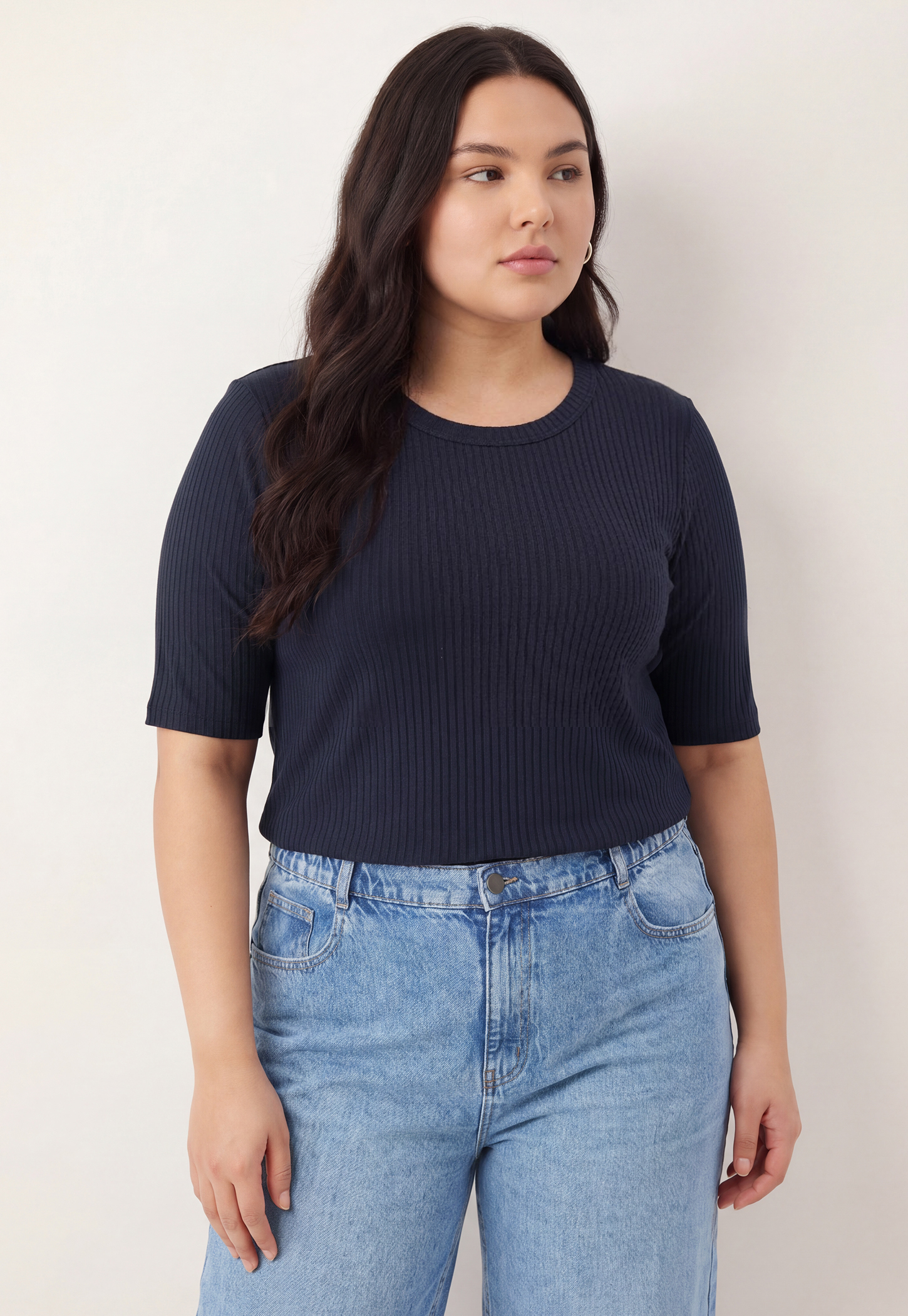 Women Ribbed T-shirt-picture-29