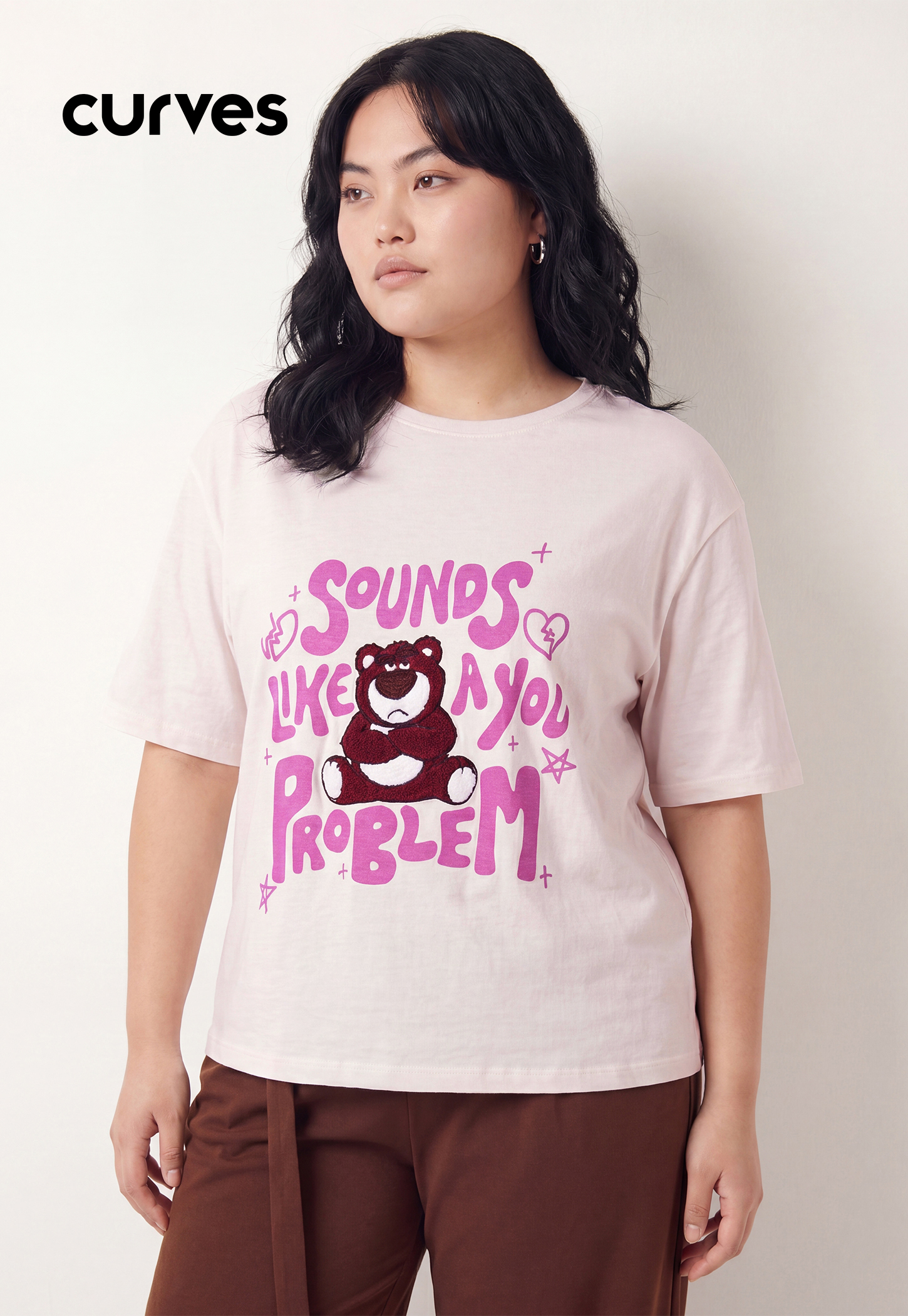 Women Lotso Embroidered T-shirt-picture-50