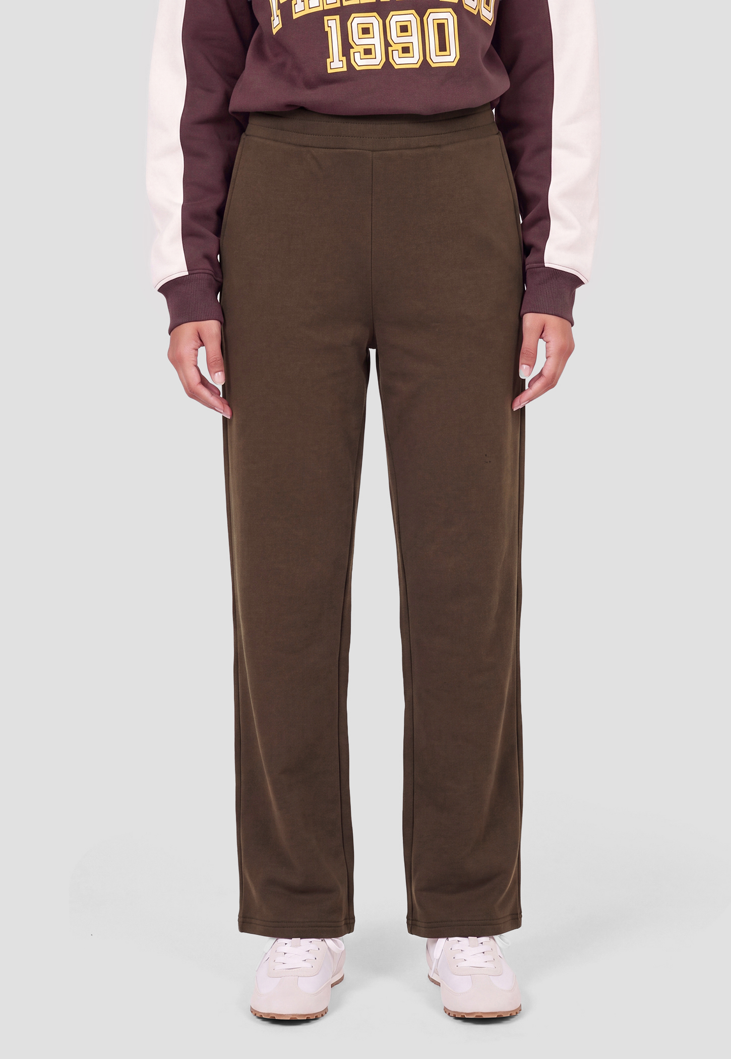 Women Solid Sports Track Pants-image-36