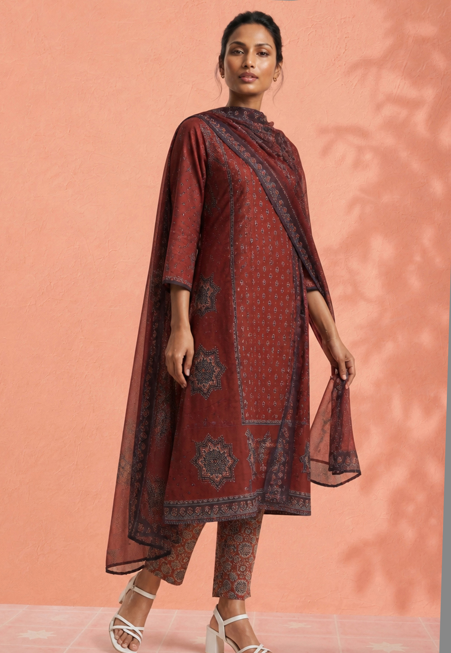 Women Printed Straight Kurta Set-picture-32