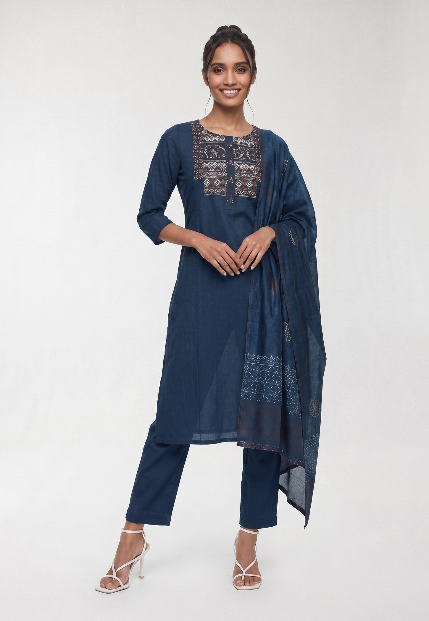 Women Printed Straight Kurta Set-picture-18