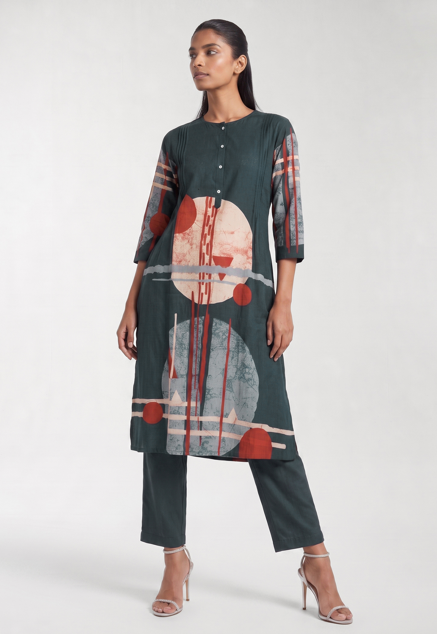 Women Printed Straight Kurta Set-picture-15