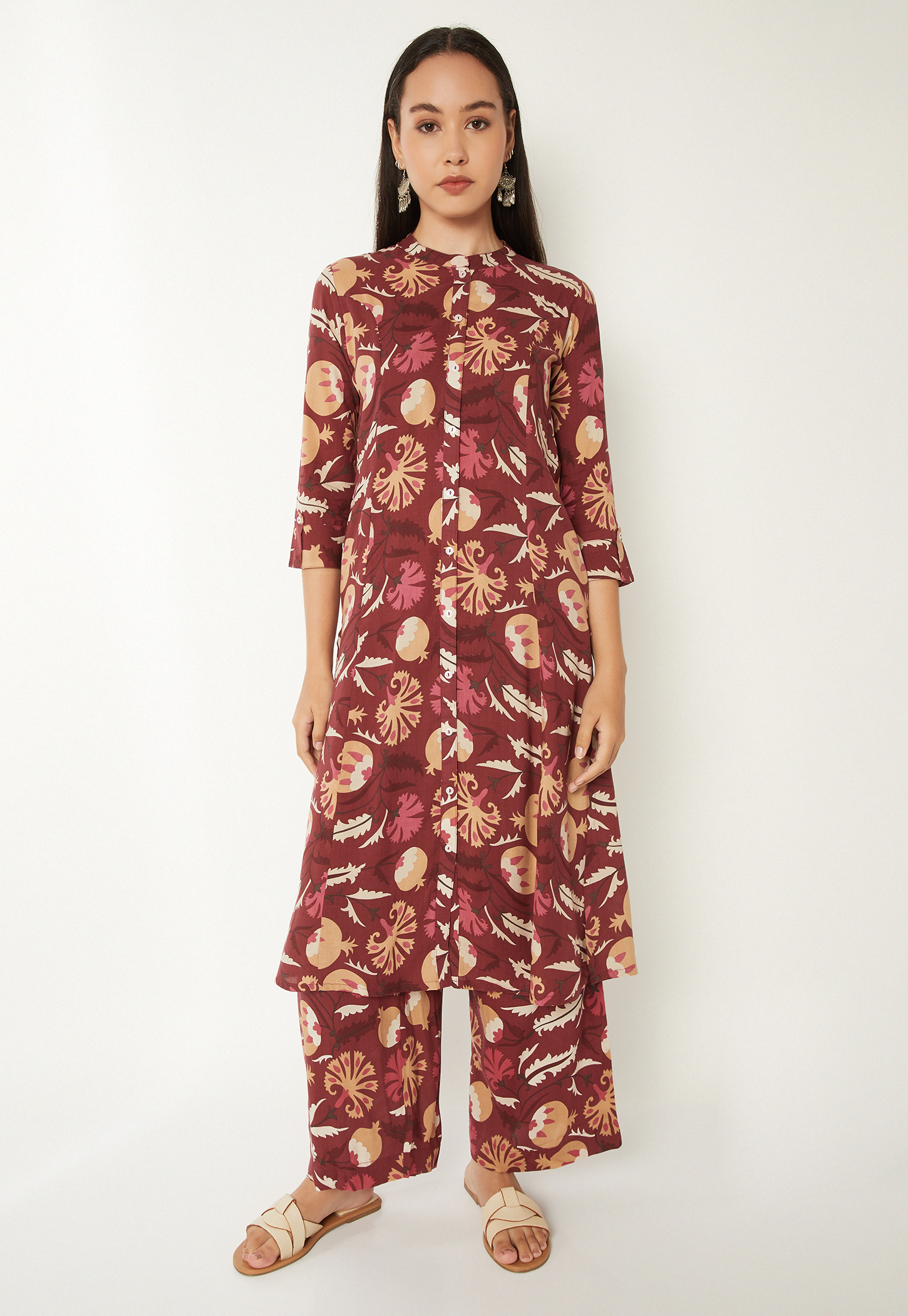 Women Printed A-line Kurta Set-picture-53