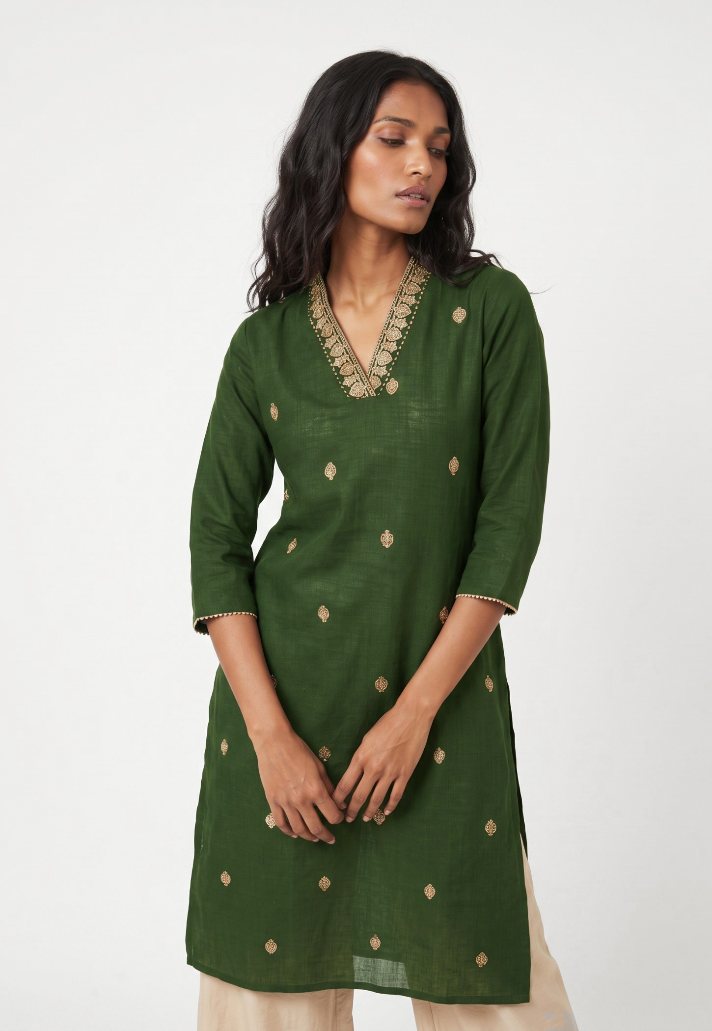 Women Embroidered Straight Kurta-picture-55