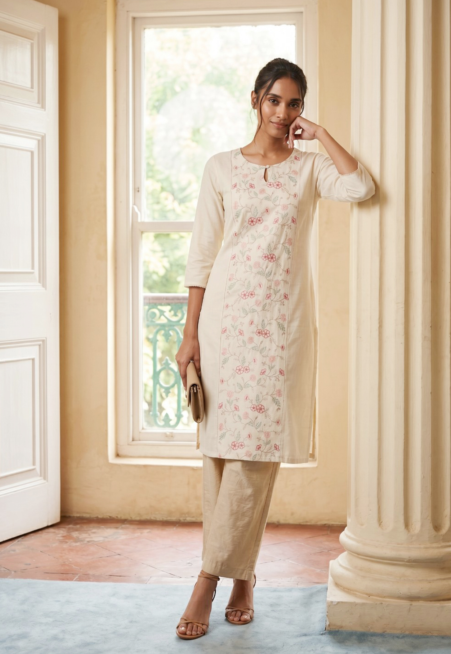 Women Embroidered Straight Kurta-picture-22