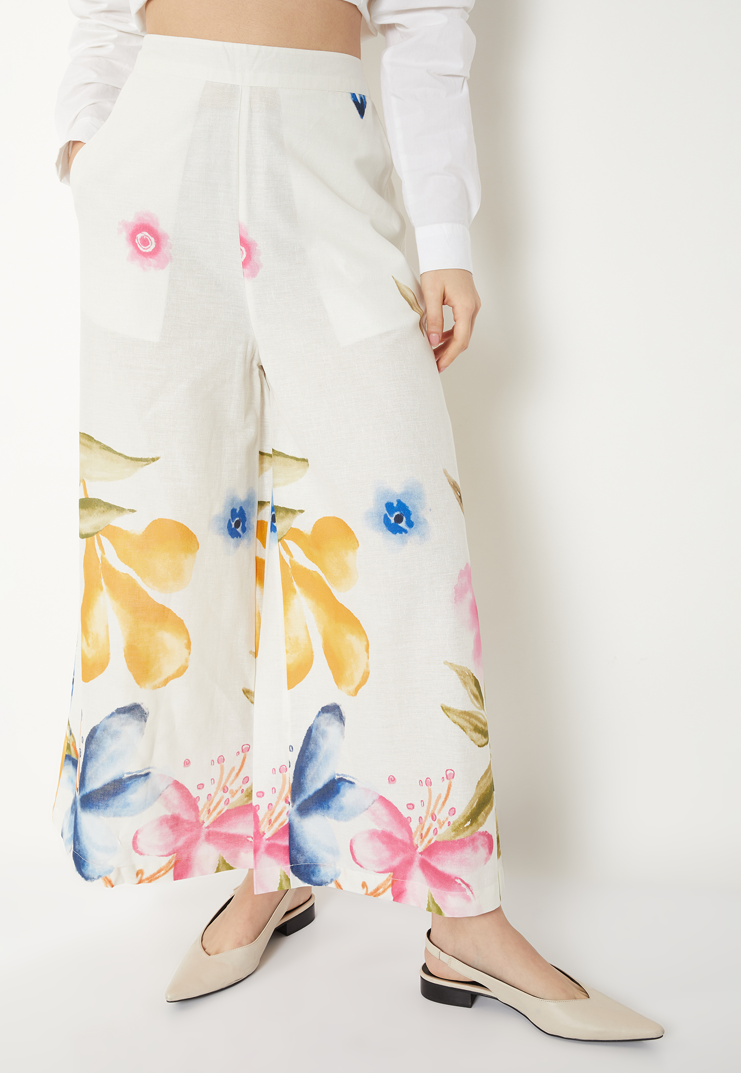 Women Floral Print Palazzos-picture-31