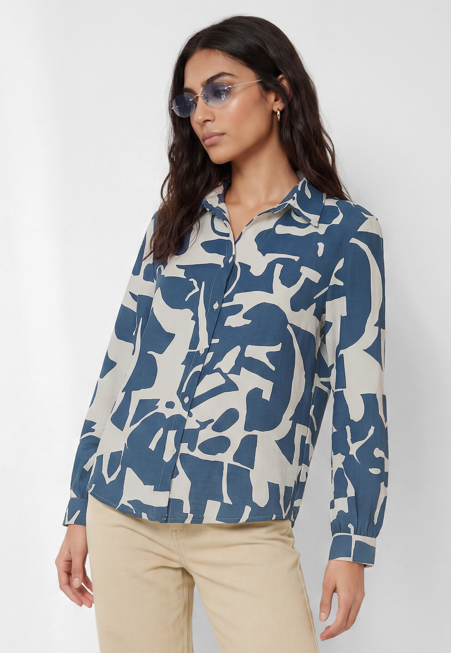 Women Printed Blouson Top-picture-10