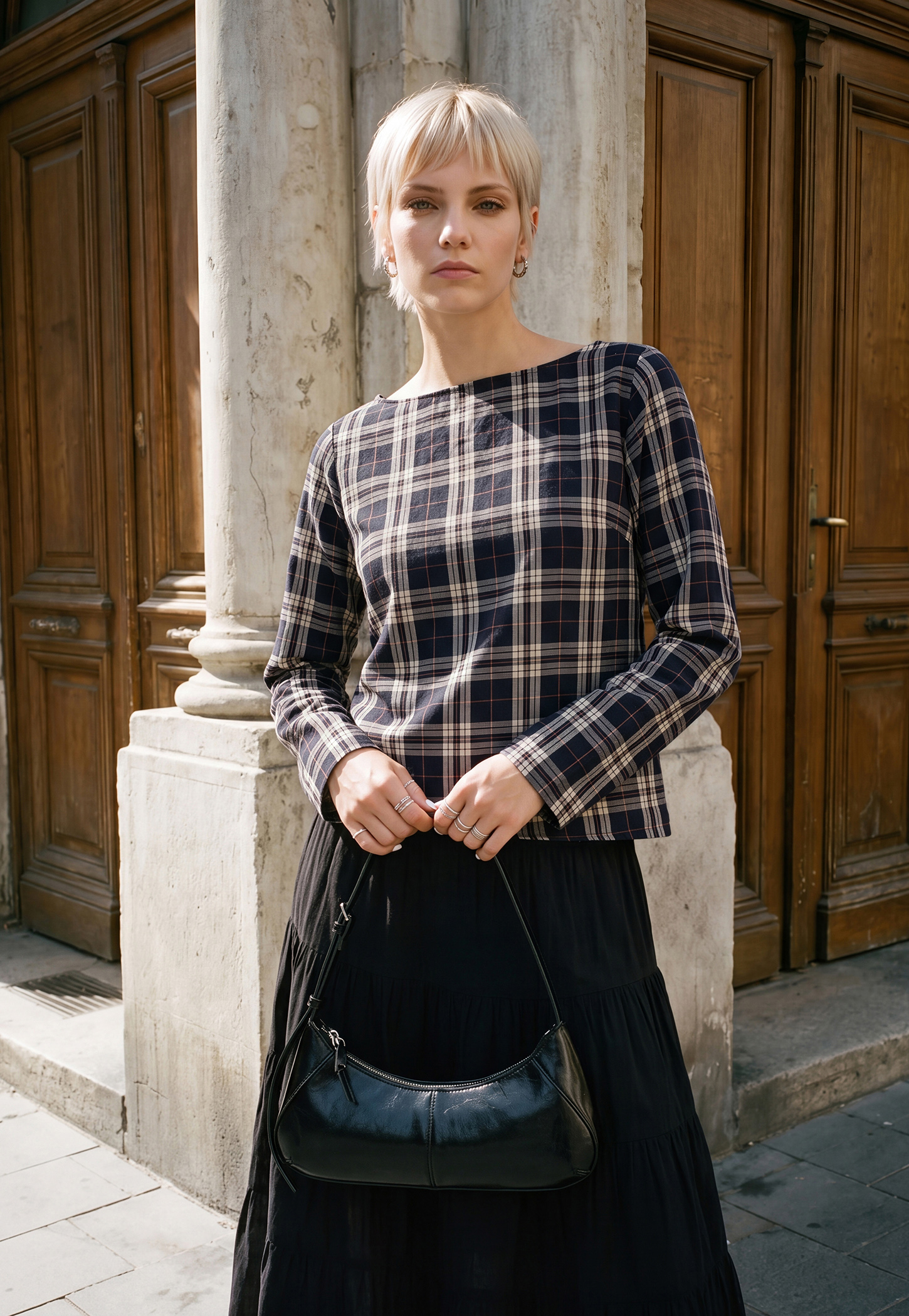 URB_N Women Checked Top-picture-41