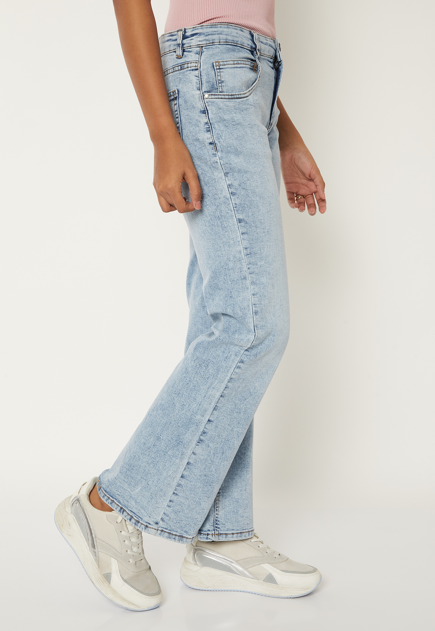 Women Solid High Rise Jeans-picture-37