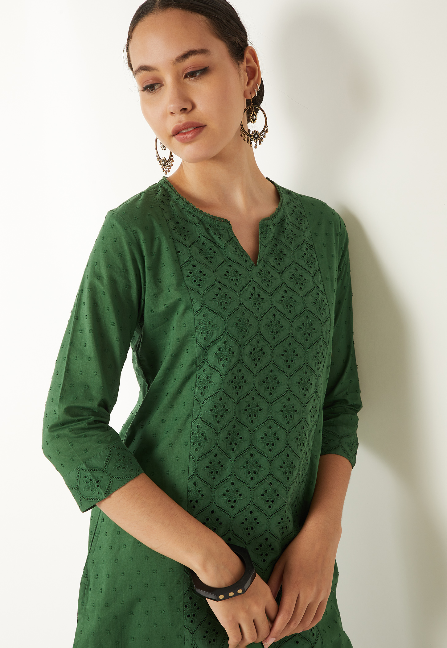 Women Embroidered Straight Kurta-picture-10