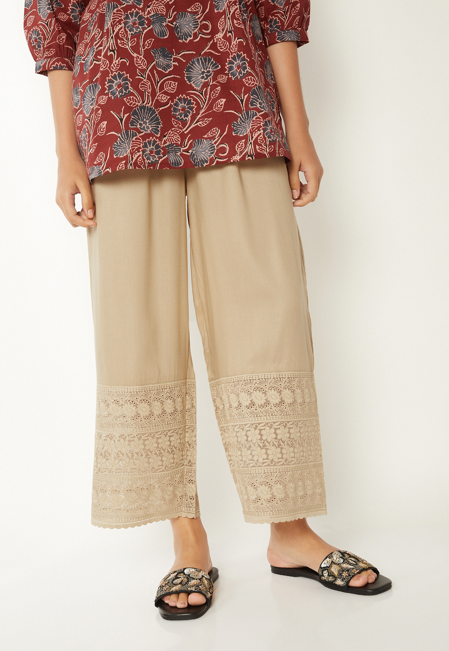 Women Embroidered Palazzos-picture-22