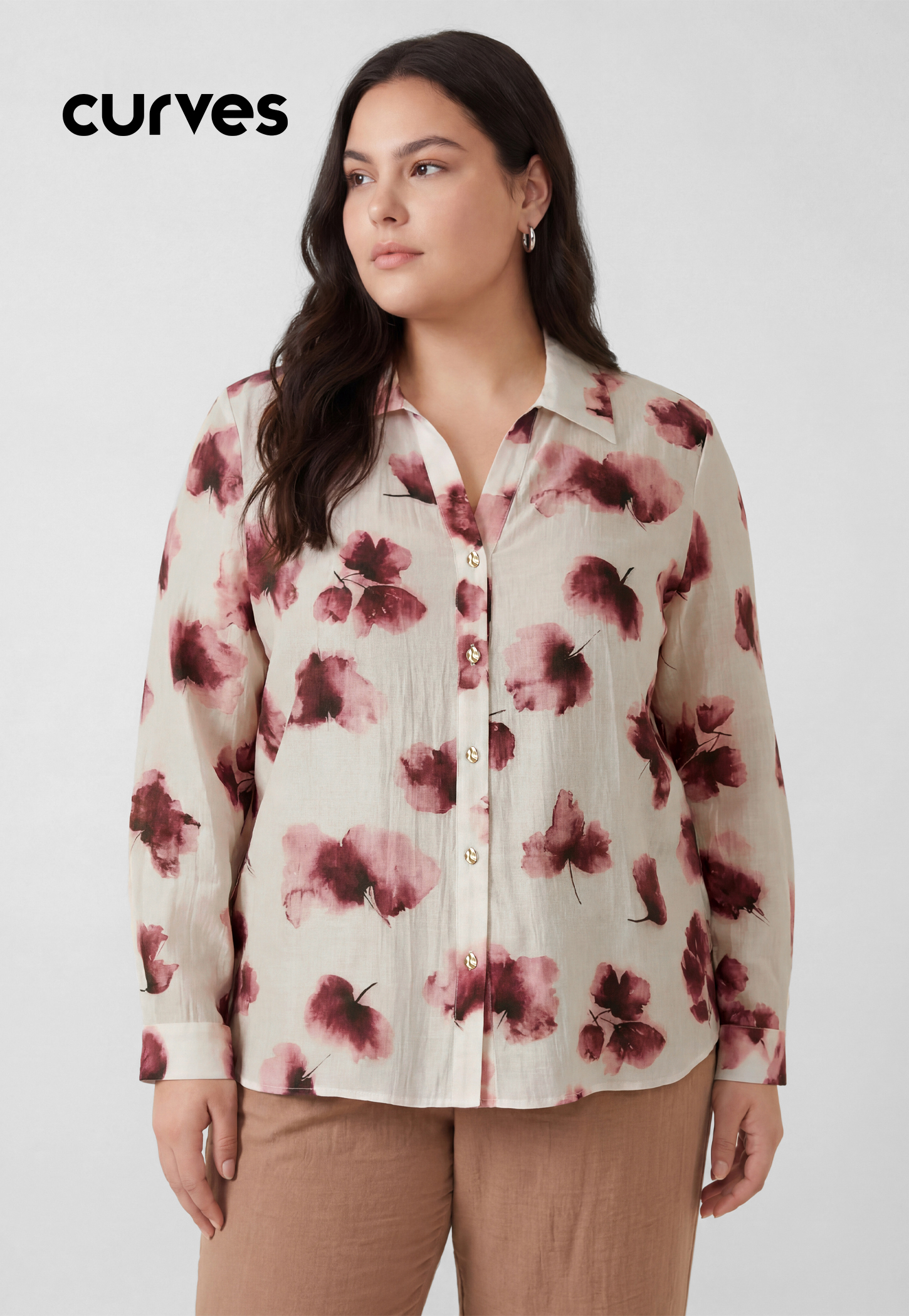 Women Floral Print Blouse-picture-53