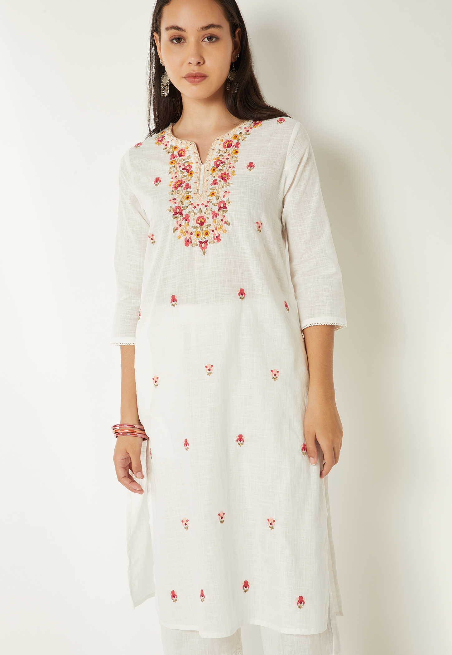 Women Embroidered Straight Kurta-picture-38