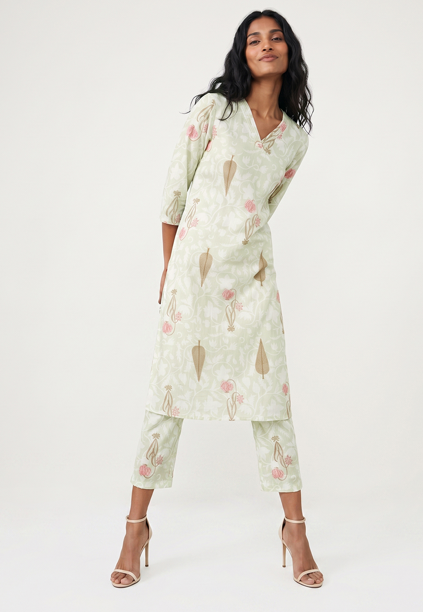 Women Printed Straight Kurta Set-picture-46