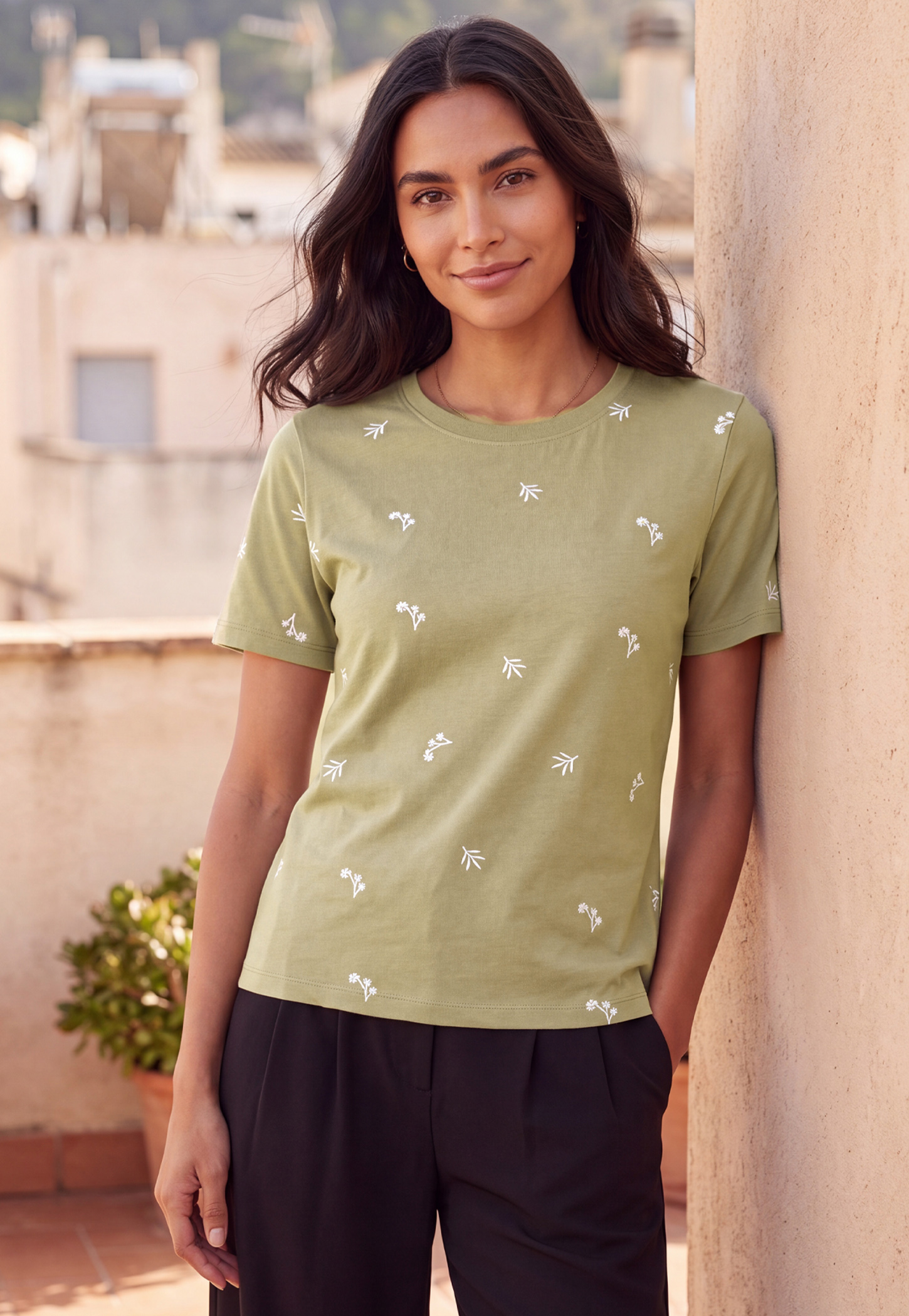 Women Embroidered T-shirt-picture-23