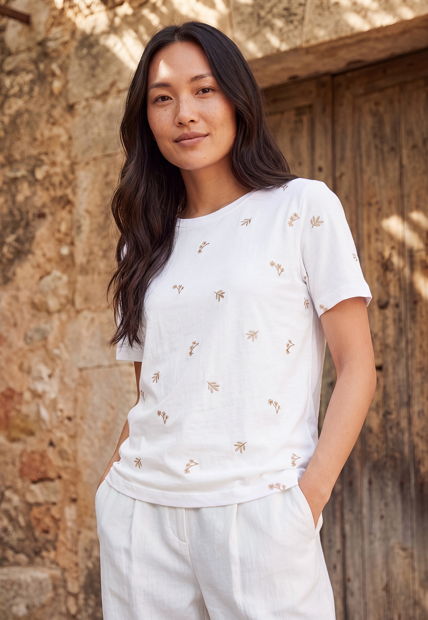 Women Embroidered T-shirt-picture-43