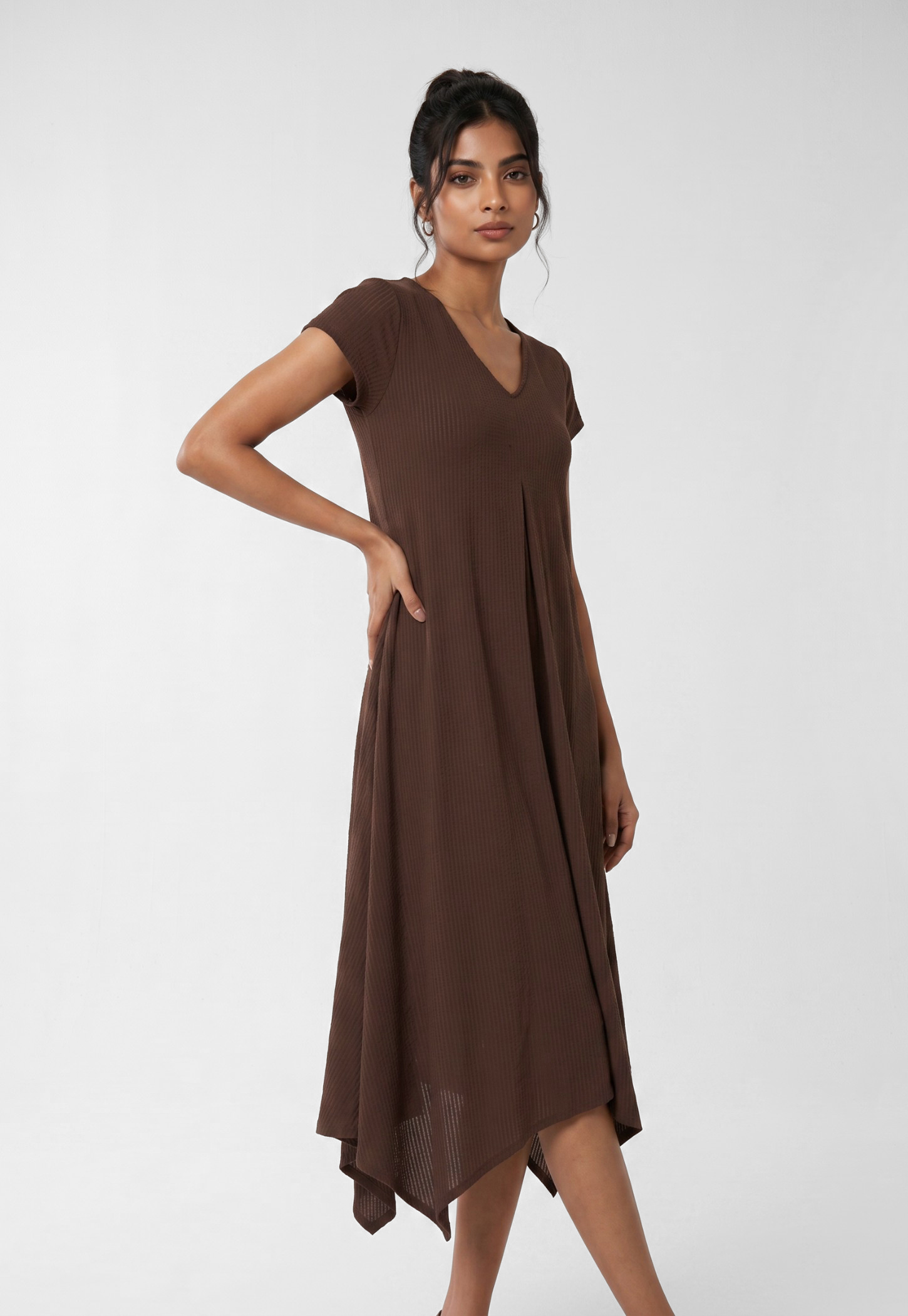 Women Solid Midi Dress-picture-47
