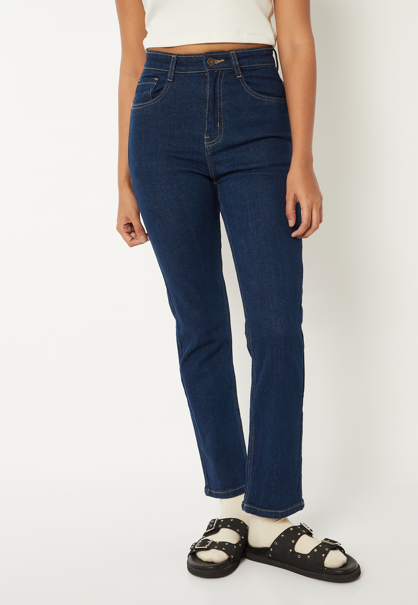 Women High Rise Straight Fit Jeans-picture-26