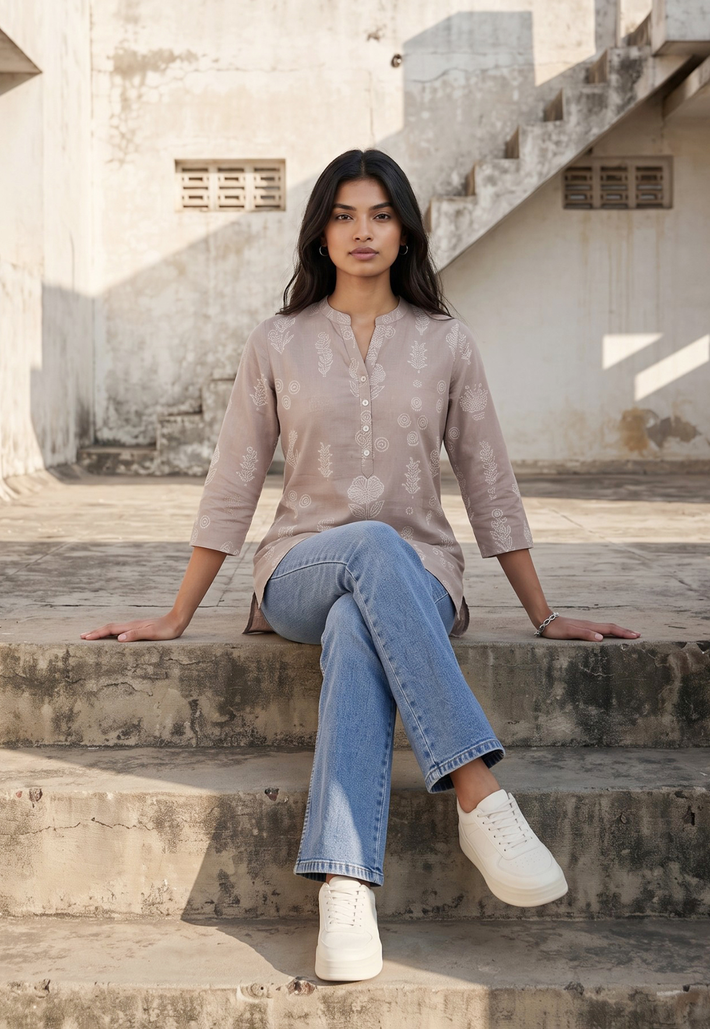 Women Embroidered Straight Kurti-picture-16