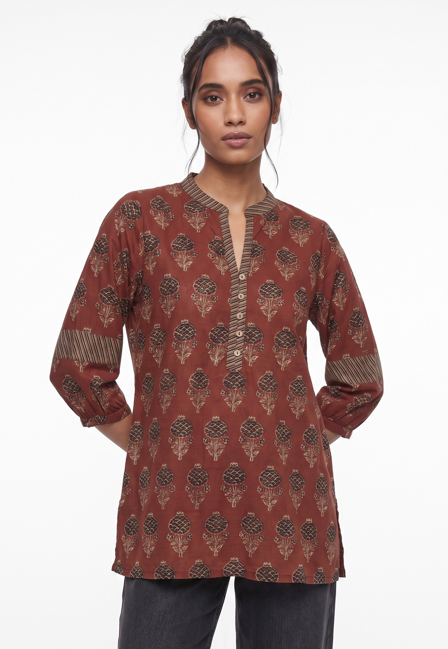 Women Printed Straight Kurti-picture-45