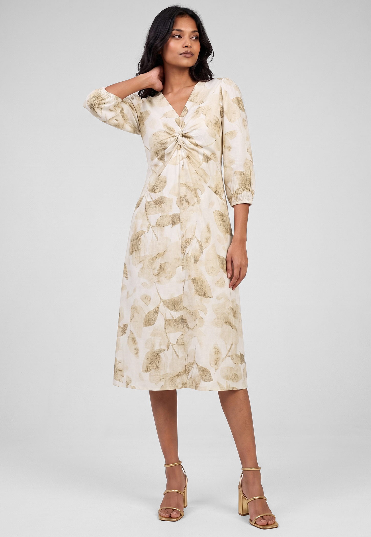 Women Printed Midi Dress-picture-47