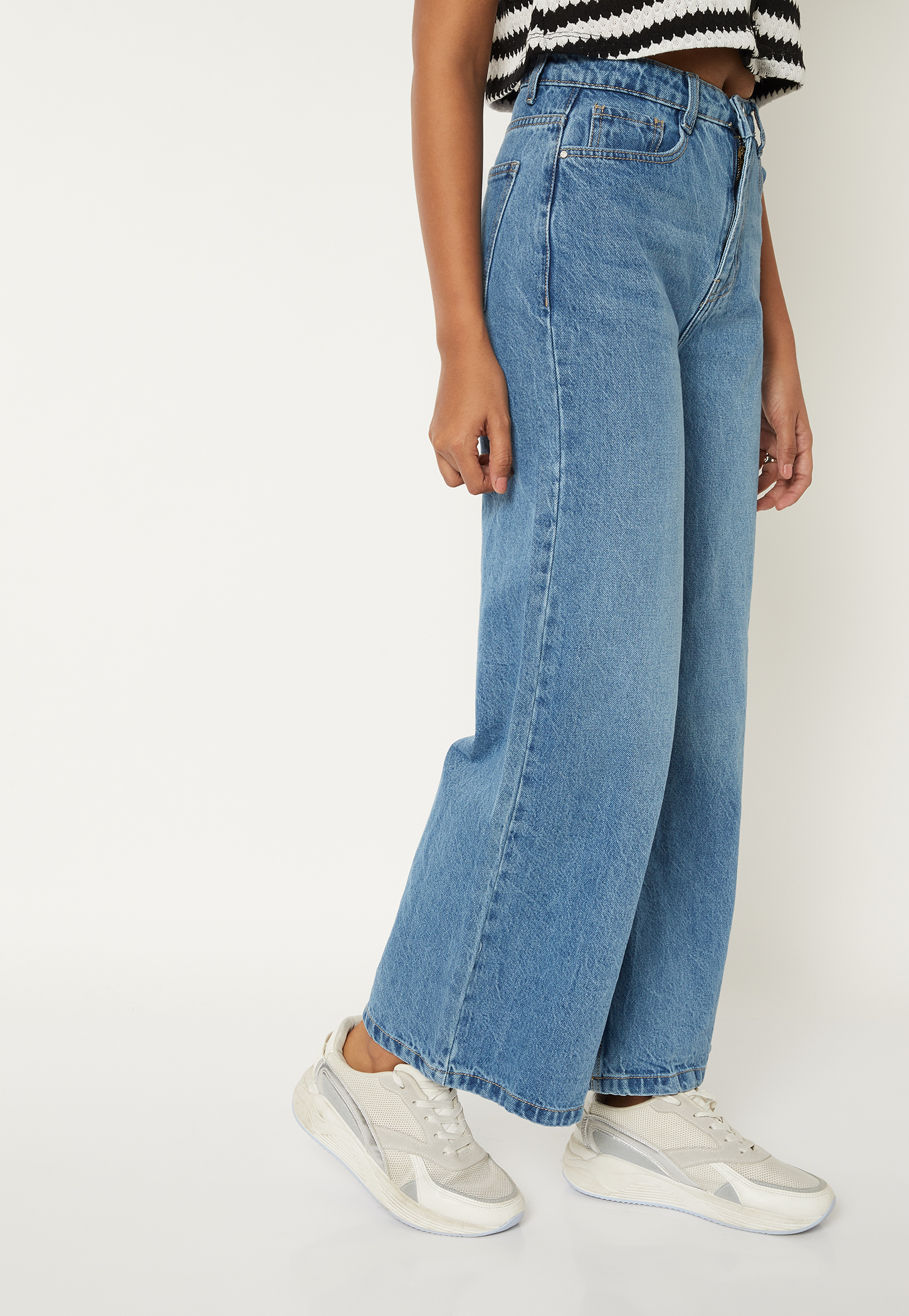Women Stonewash Mid Jeans-picture-39