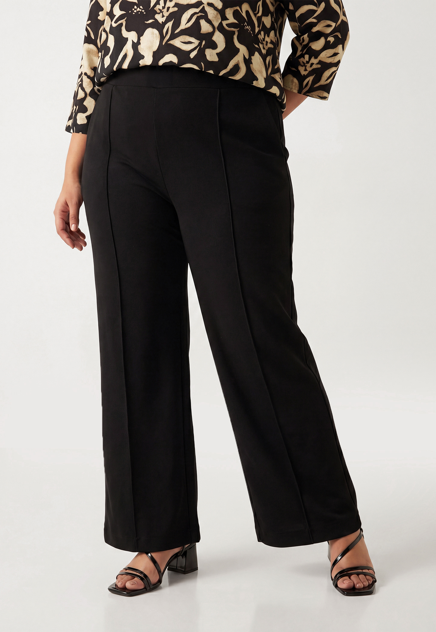 Women Solid Relaxed Trousers-picture-40