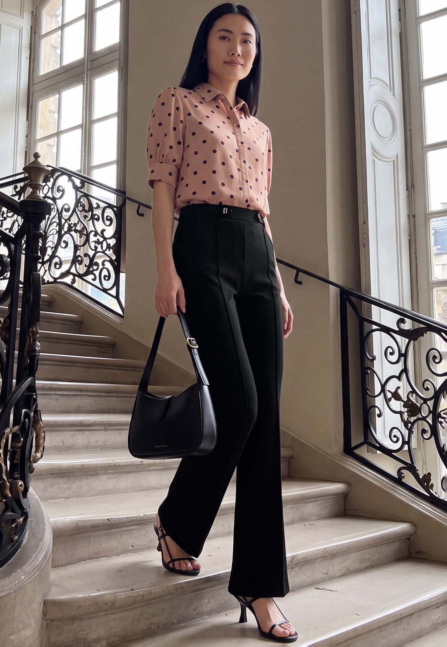Women Solid Trousers-picture-46