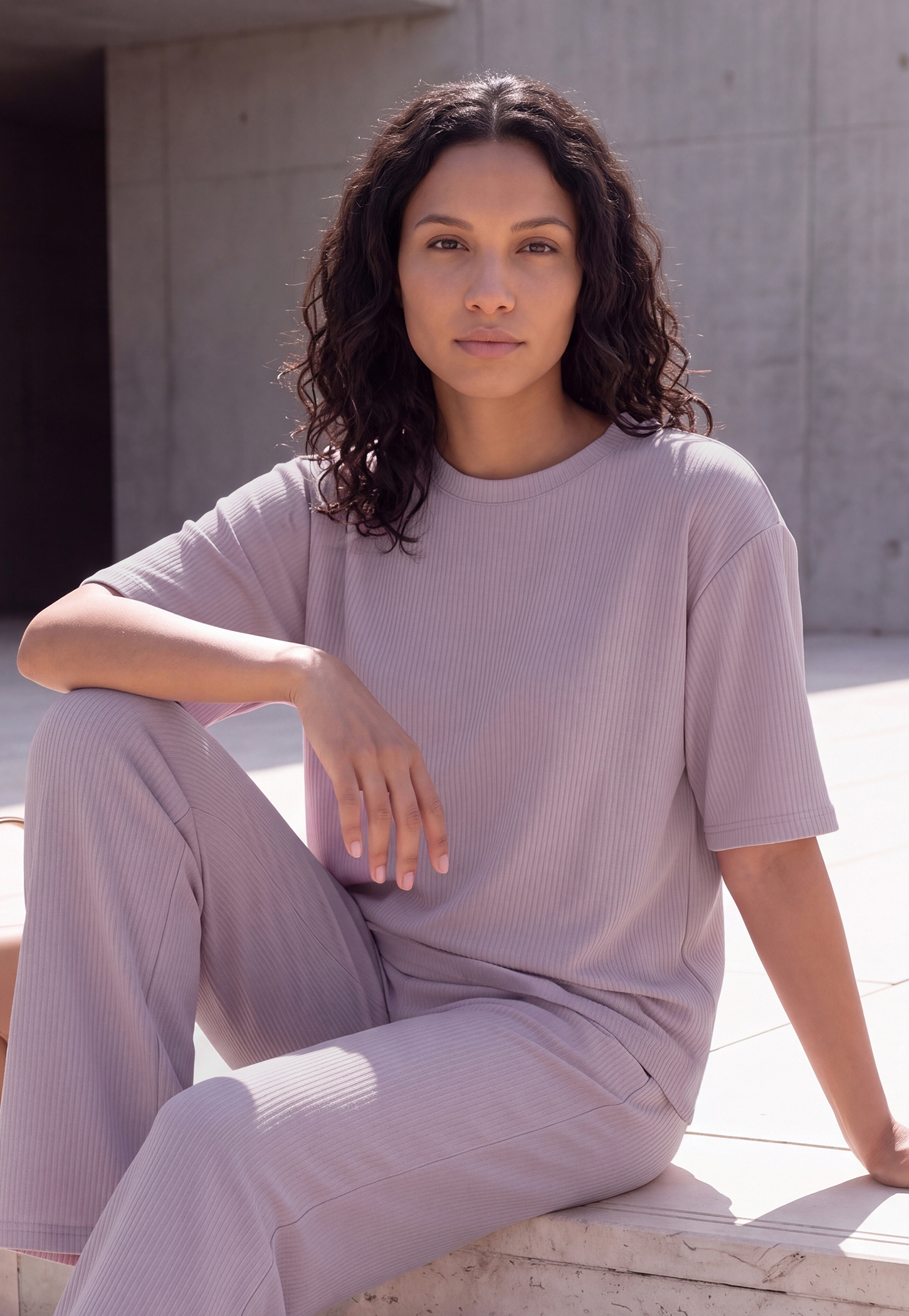 Women Textured T-shirt-picture-38