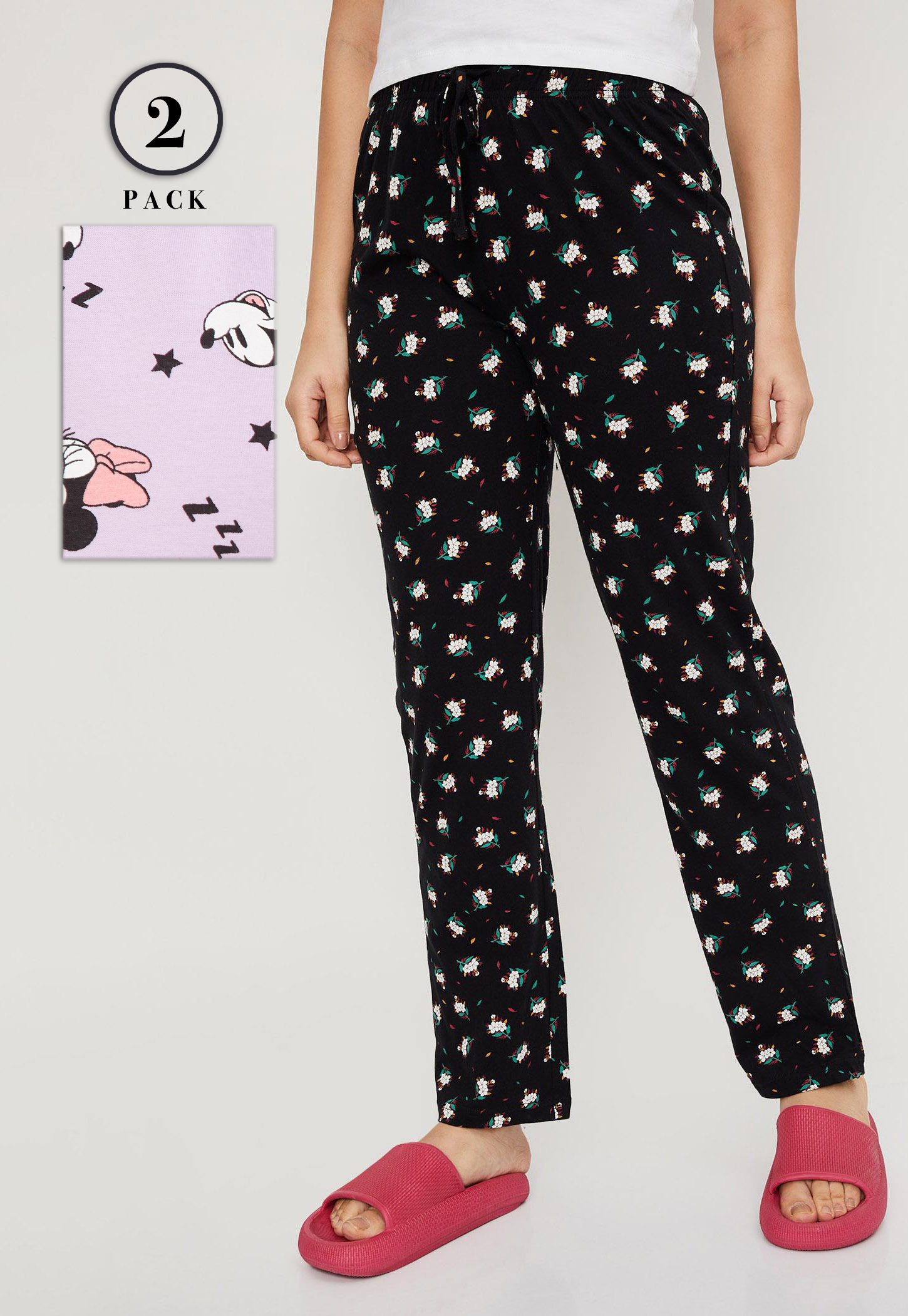 Women Printed Pyjamas - Pack of 2-picture-51